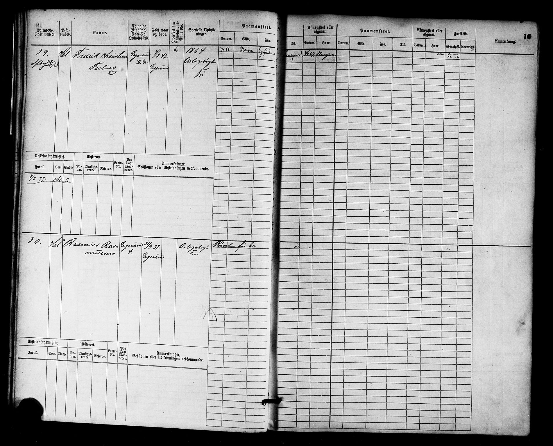 Egersund mønstringskrets, AV/SAK-2031-0019/F/Fb/L0001: Hovedrulle nr 1-666, O-3, 1868-1920, p. 17