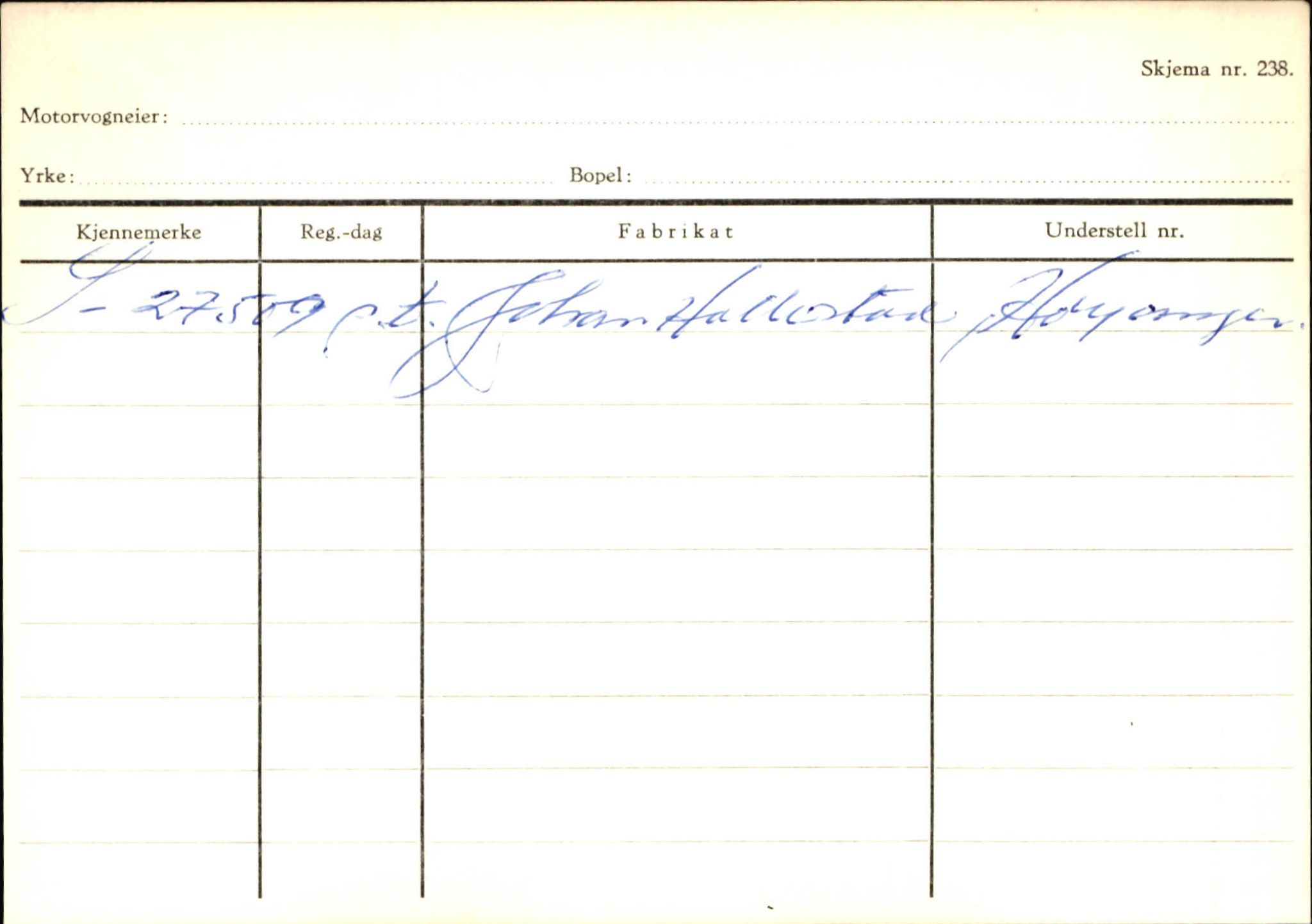 Statens vegvesen, Sogn og Fjordane vegkontor, AV/SAB-A-5301/4/F/L0130: Eigarregister Eid T-Å. Høyanger A-O, 1945-1975, p. 1814