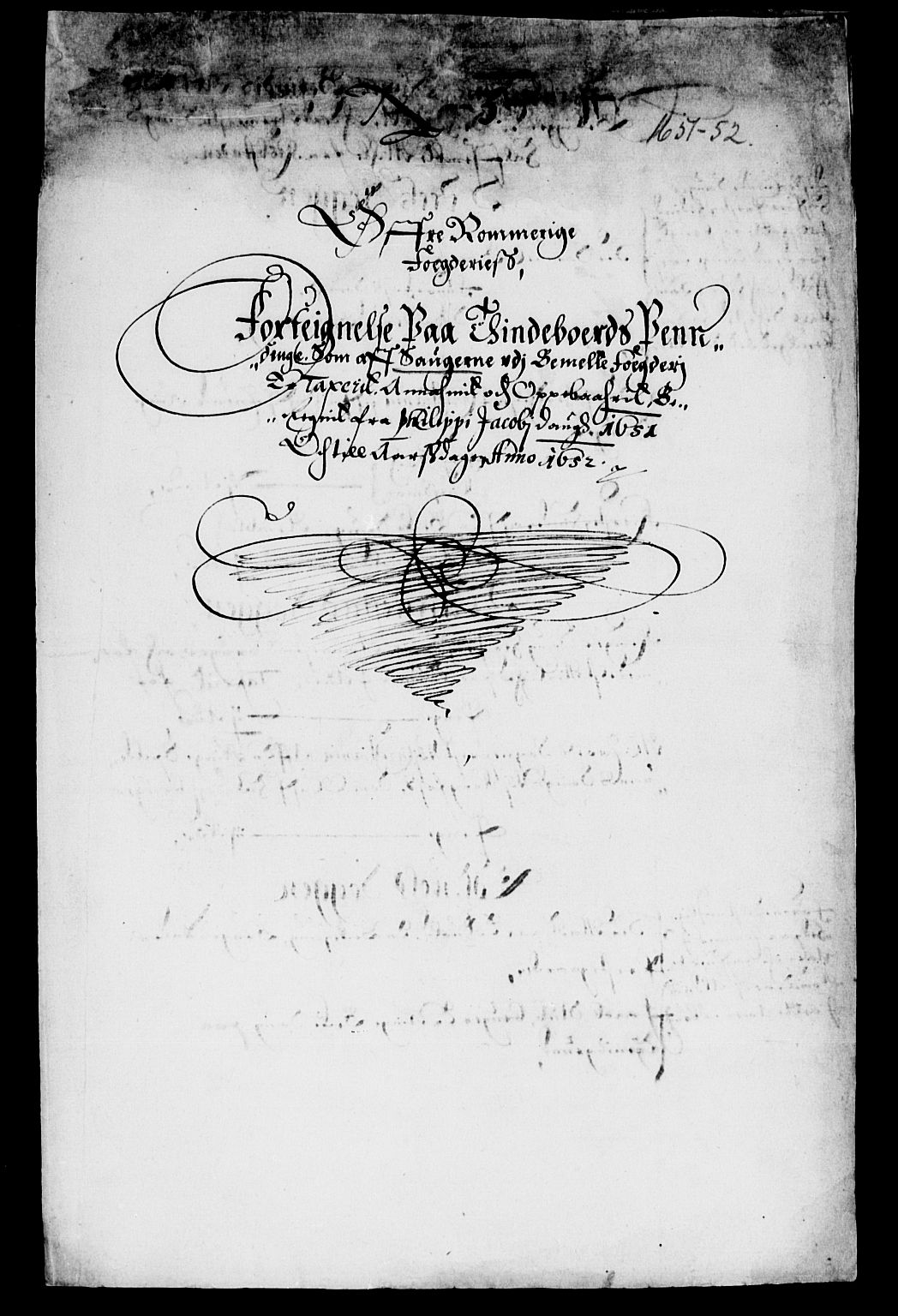 Rentekammeret inntil 1814, Reviderte regnskaper, Lensregnskaper, RA/EA-5023/R/Rb/Rba/L0206: Akershus len, 1651-1652