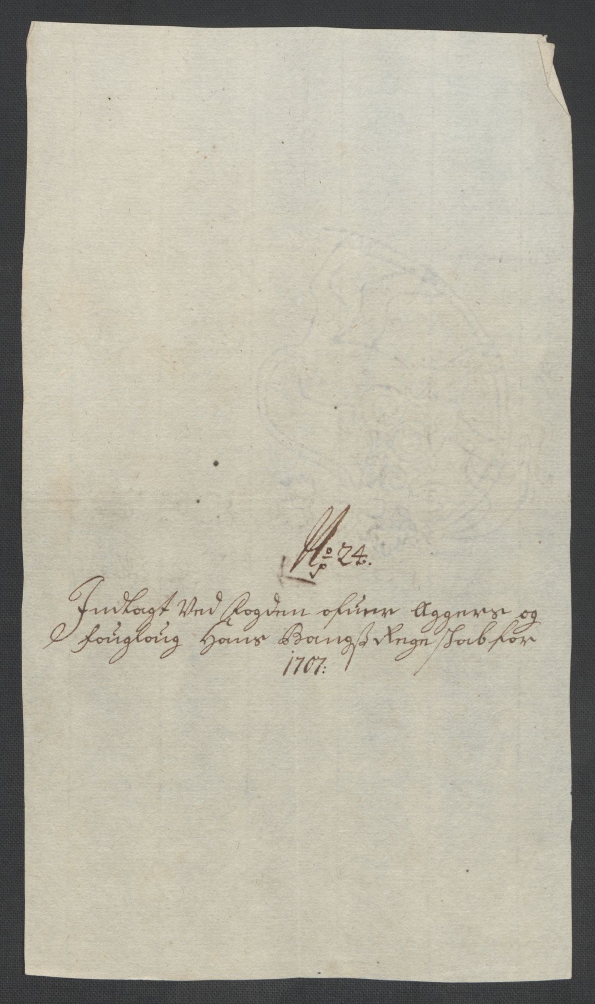 Rentekammeret inntil 1814, Reviderte regnskaper, Fogderegnskap, AV/RA-EA-4092/R10/L0447: Fogderegnskap Aker og Follo, 1707-1709, p. 165