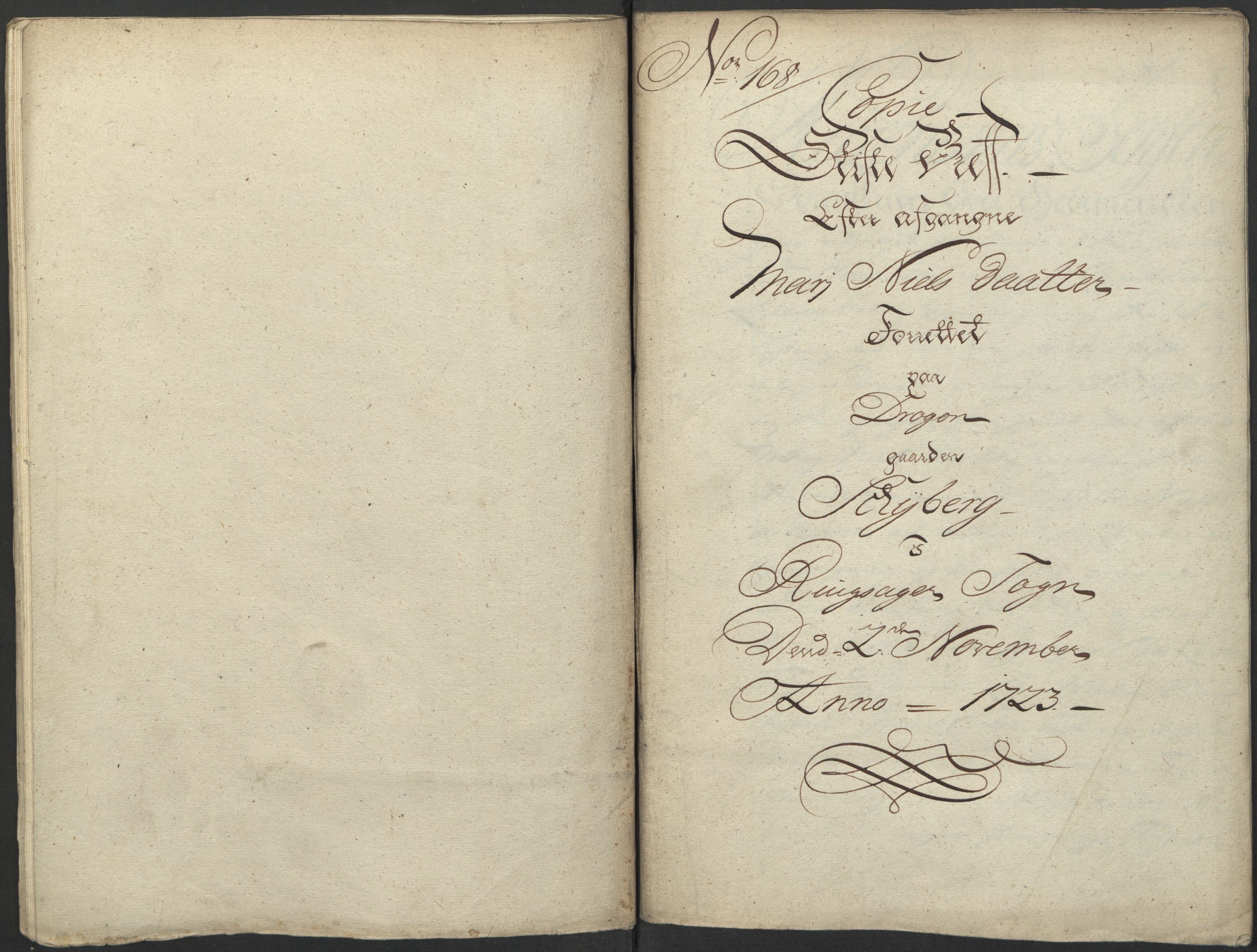 Forsvaret, Generalauditøren, AV/RA-RAFA-1772/F/Fj/Fjb/L0004: Skifter nr. 160 - 194 (1723, 1724), 1723-1724, p. 93