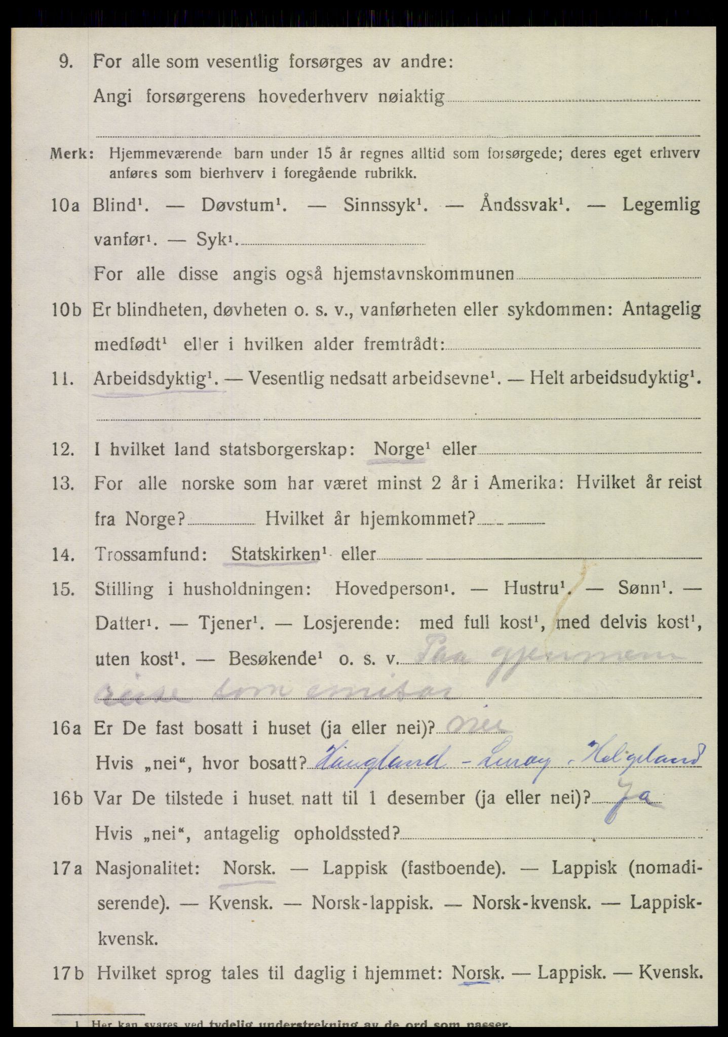 SAT, 1920 census for Brønnøy, 1920, p. 8751