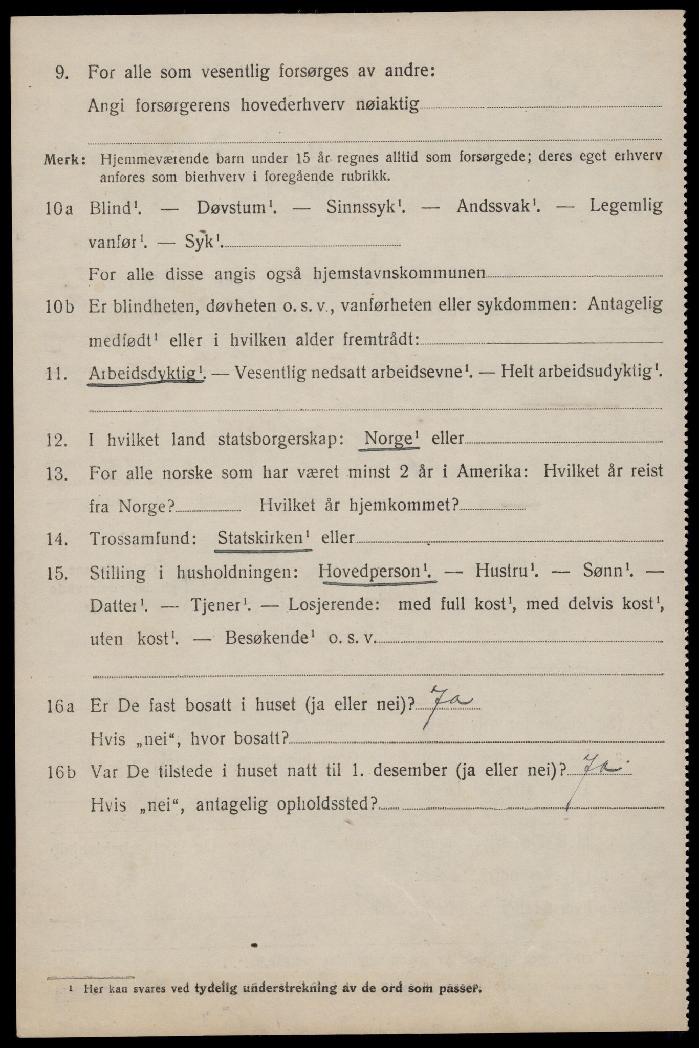 SAST, 1920 census for Mosterøy, 1920, p. 747