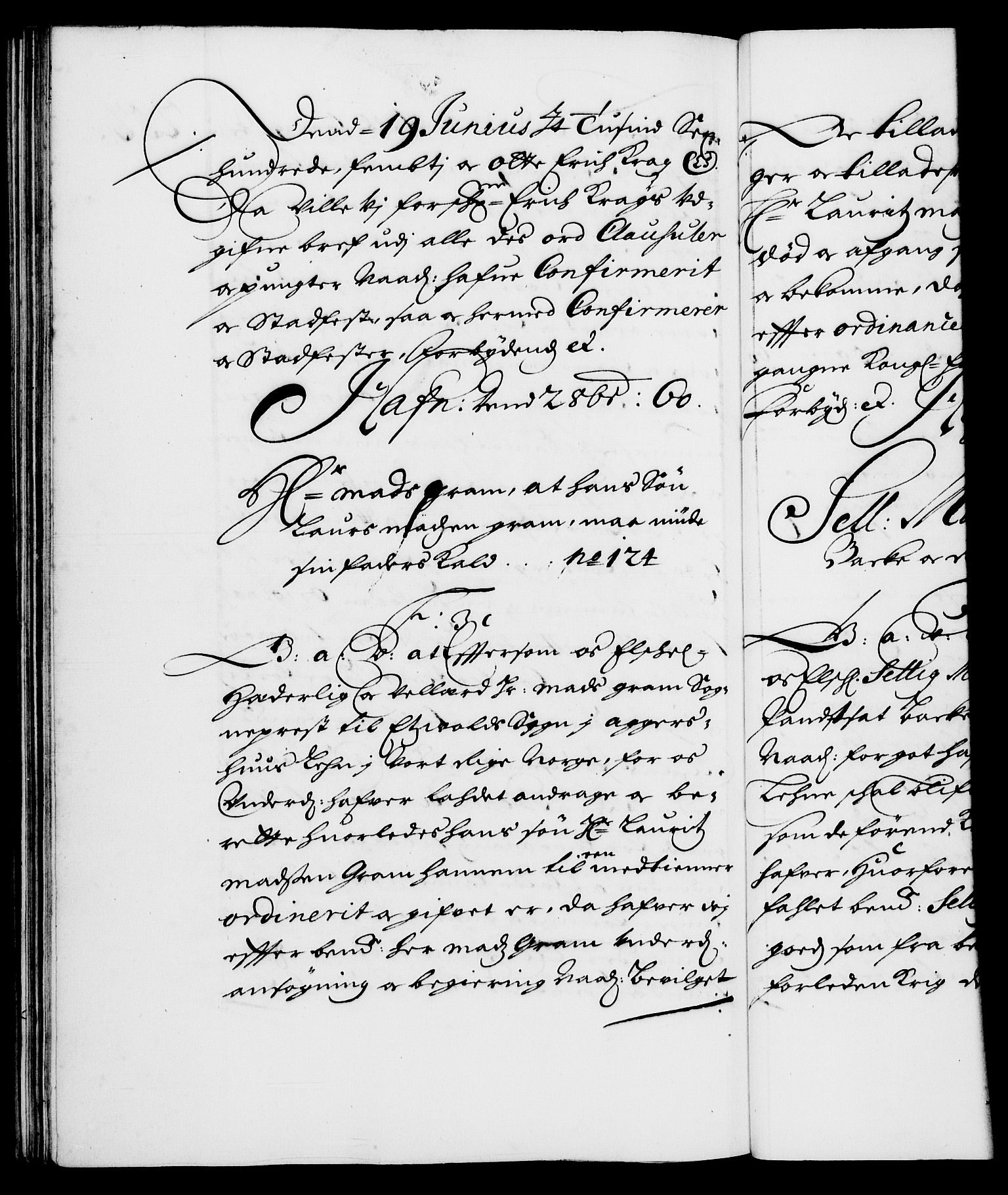 Danske Kanselli 1572-1799, RA/EA-3023/F/Fc/Fca/Fcaa/L0009: Norske registre (mikrofilm), 1657-1660, p. 252b