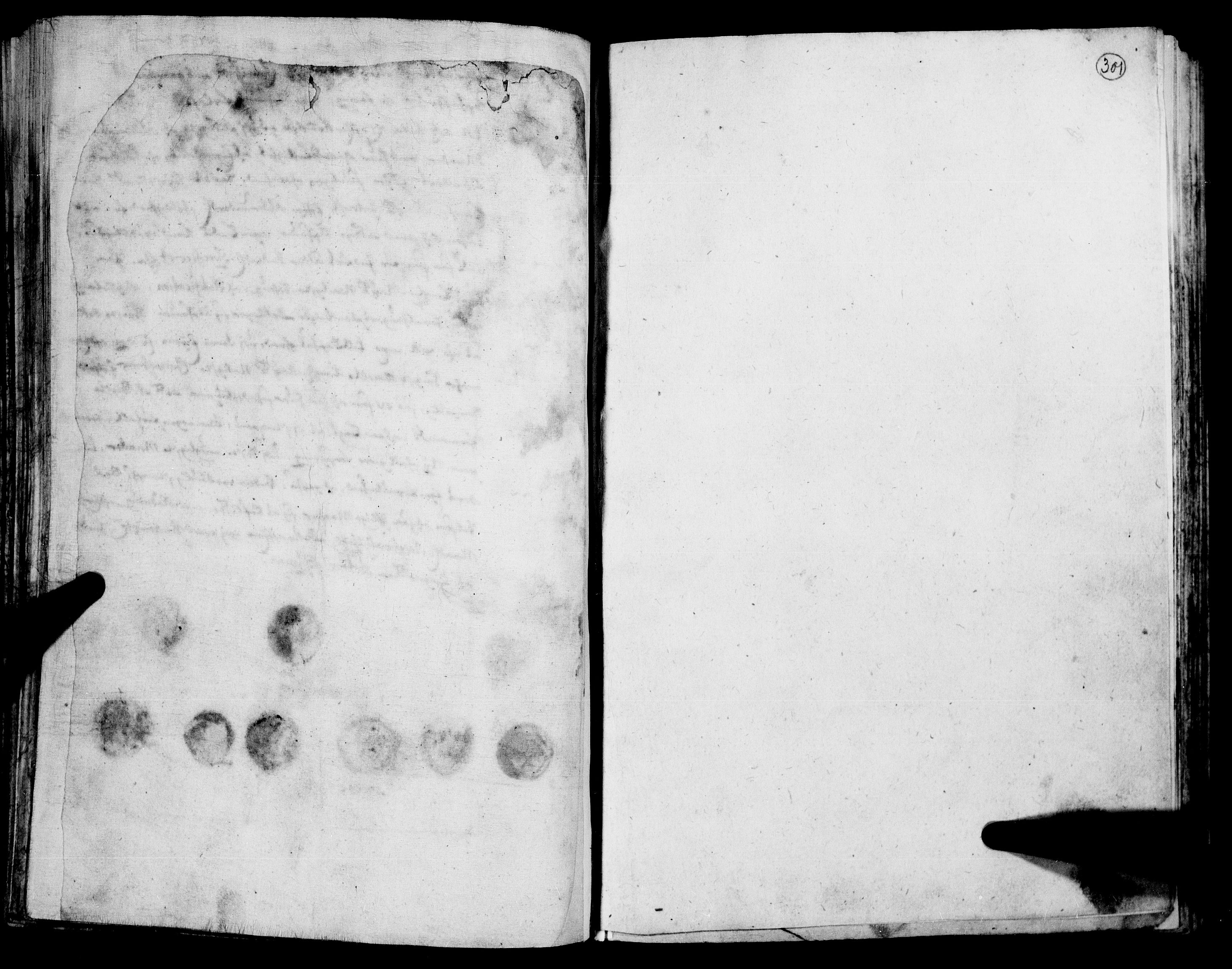 Rentekammeret inntil 1814, Realistisk ordnet avdeling, AV/RA-EA-4070/N/Nb/Nba/L0008: Nedre Romerike fogderi, 2. del, 1666, p. 300b-301a