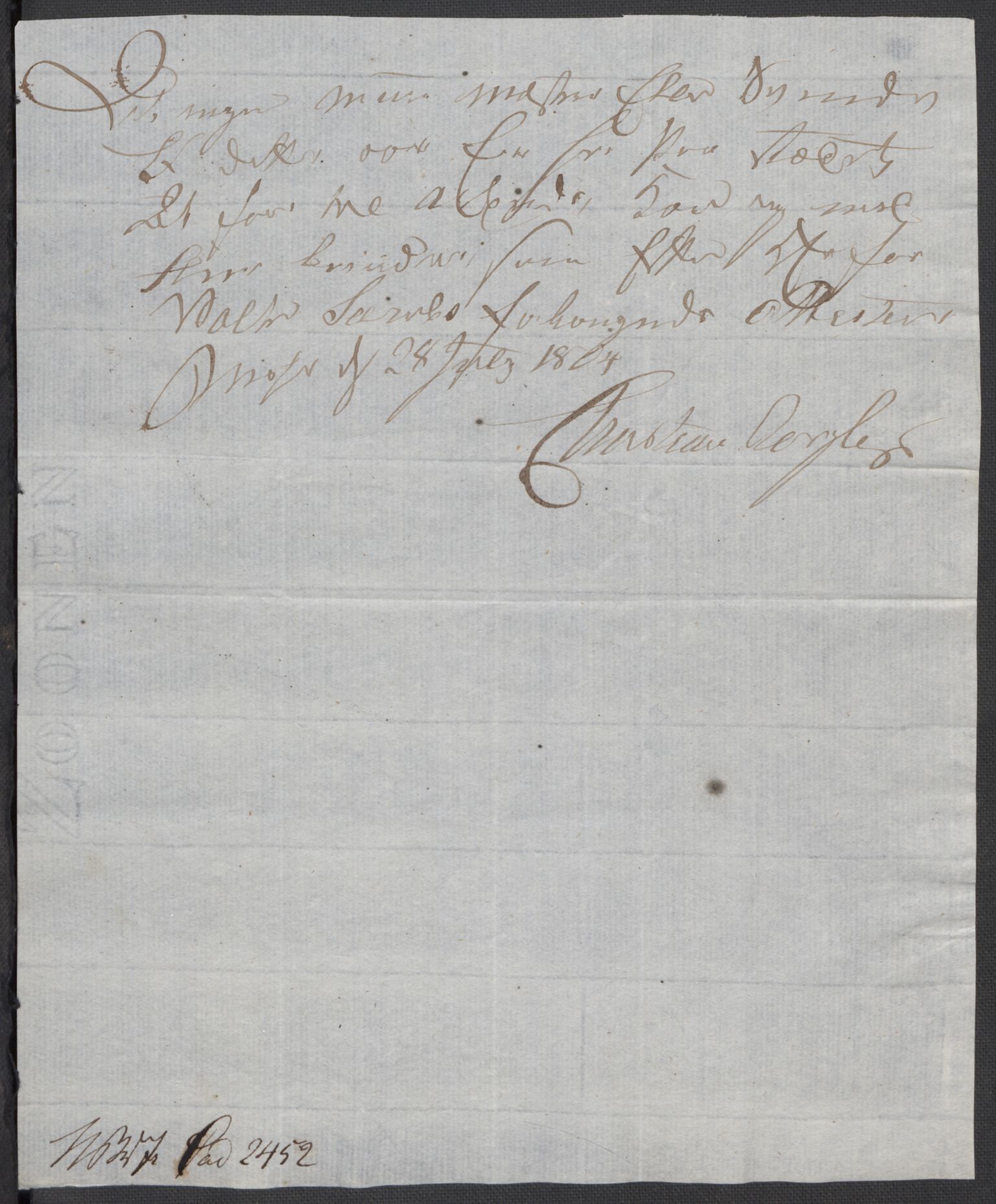 Kommersekollegiet, Brannforsikringskontoret 1767-1814, AV/RA-EA-5458/F/Fa/L0040/0006: Moss / Dokumenter, 1767-1807, p. 252