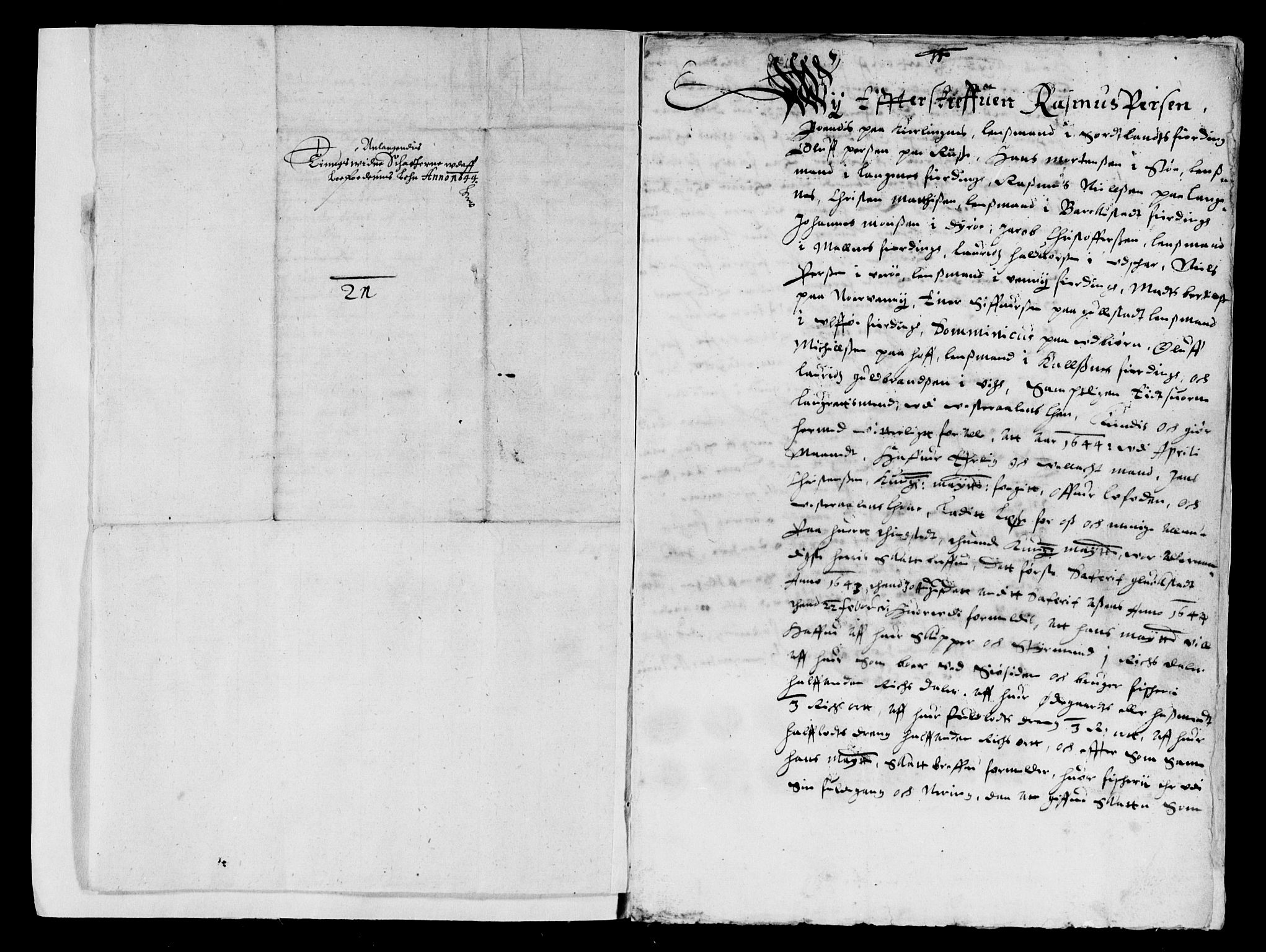 Rentekammeret inntil 1814, Reviderte regnskaper, Lensregnskaper, AV/RA-EA-5023/R/Rb/Rbz/L0031: Nordlandenes len, 1638-1646