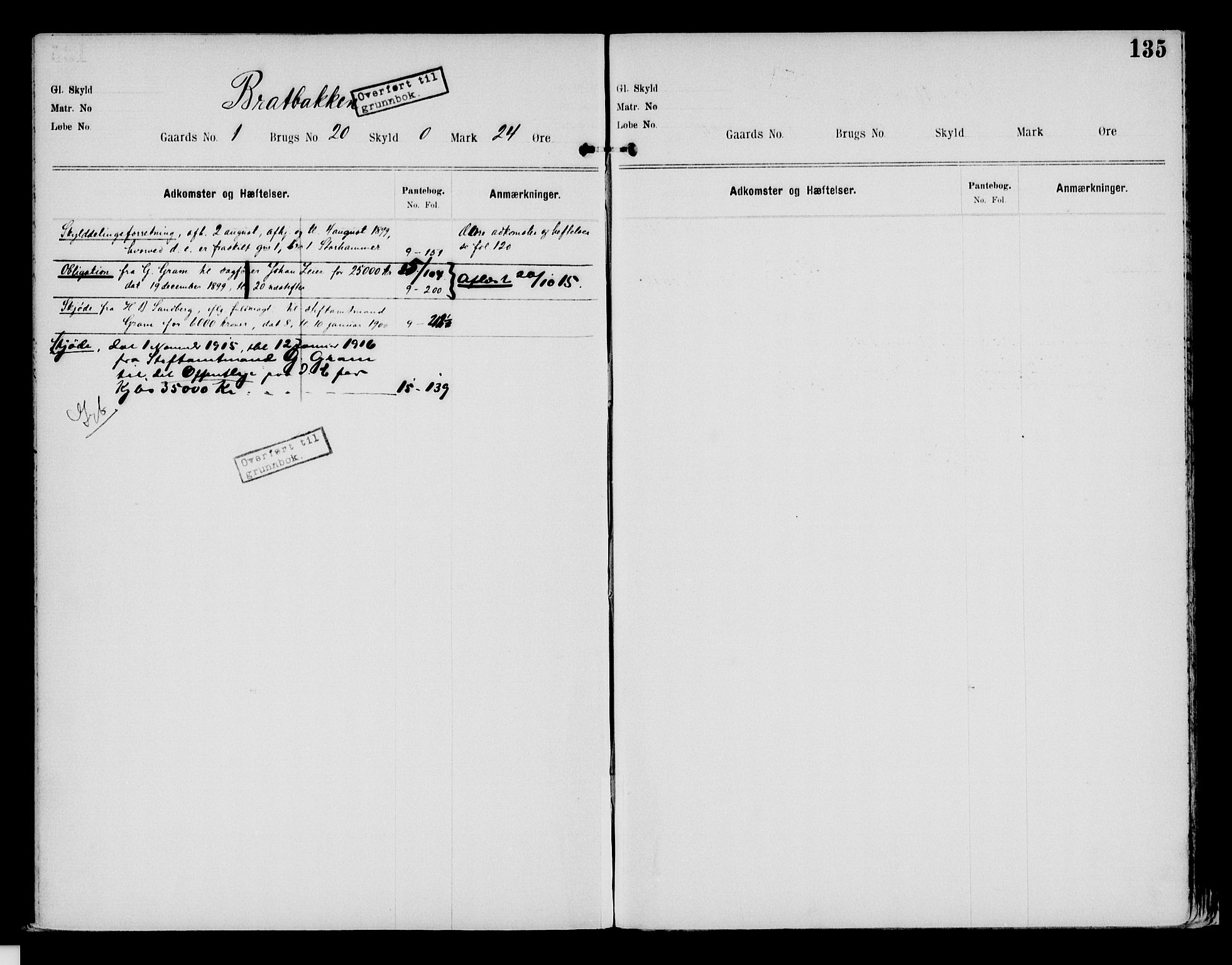 Nord-Hedmark sorenskriveri, SAH/TING-012/H/Ha/Had/Hade/L0002: Mortgage register no. 4.2, 1893-1940, p. 135