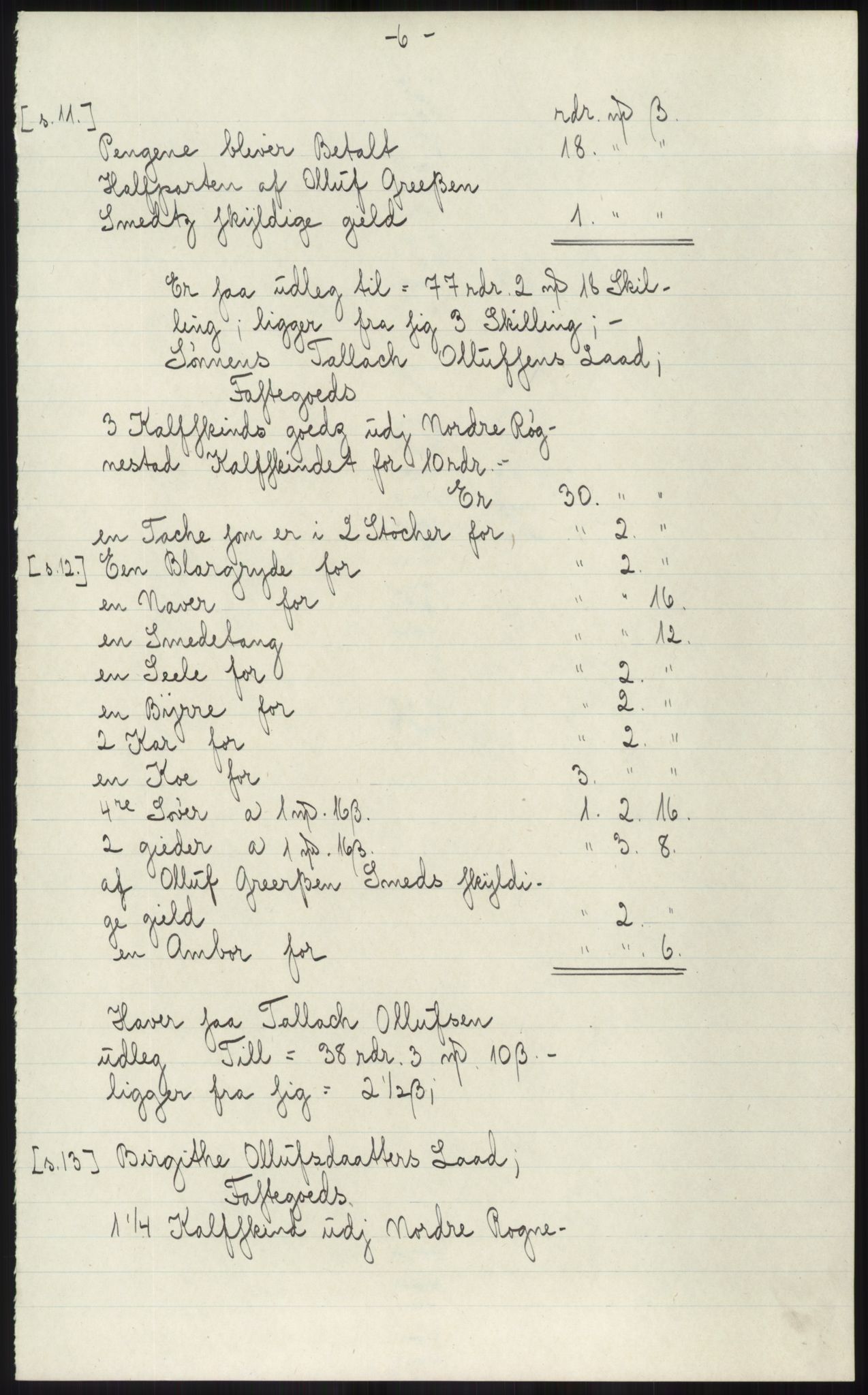 Samlinger til kildeutgivelse, Diplomavskriftsamlingen, AV/RA-EA-4053/H/Ha, p. 1635