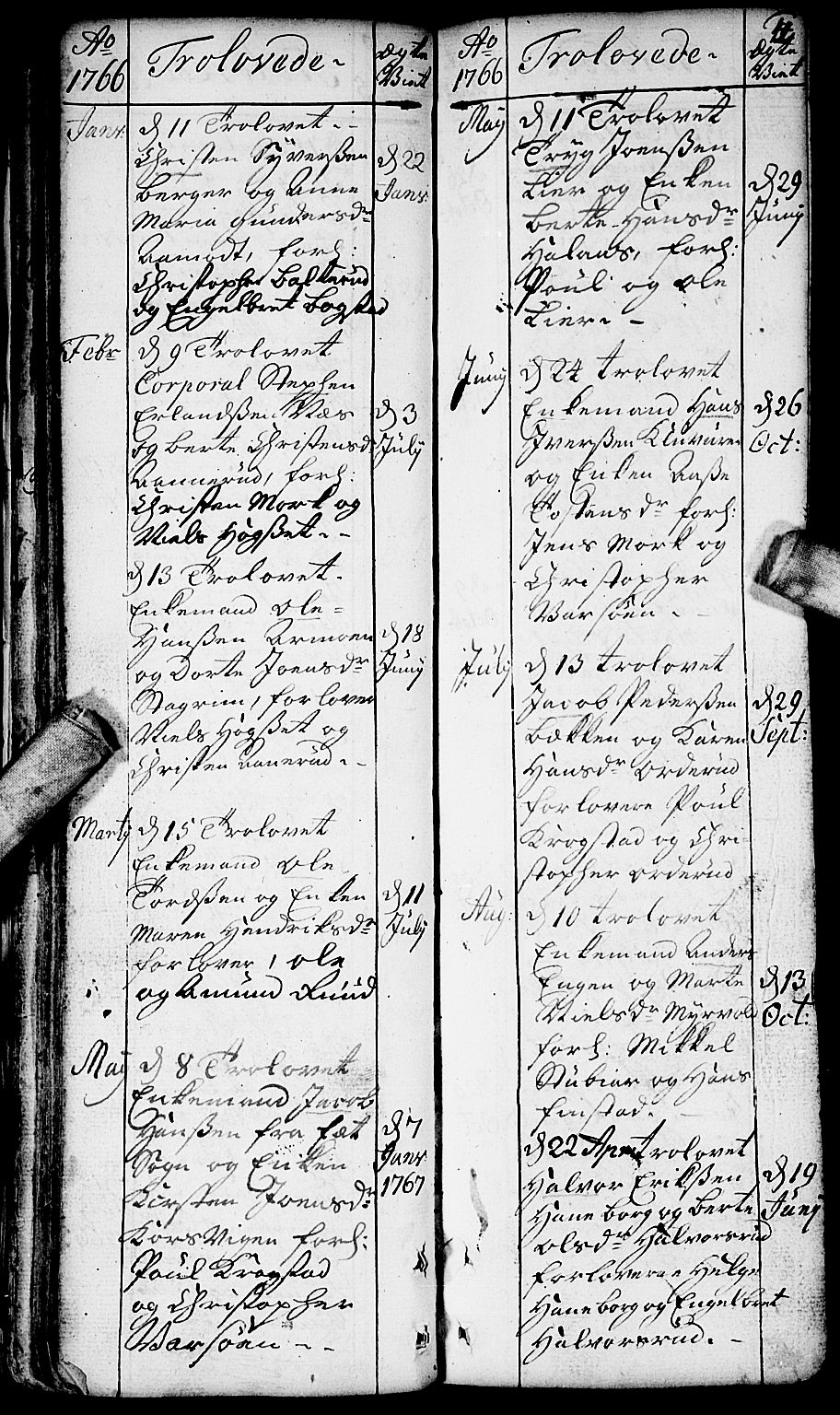 Aurskog prestekontor Kirkebøker, SAO/A-10304a/F/Fa/L0002: Parish register (official) no. I 2, 1735-1766, p. 44