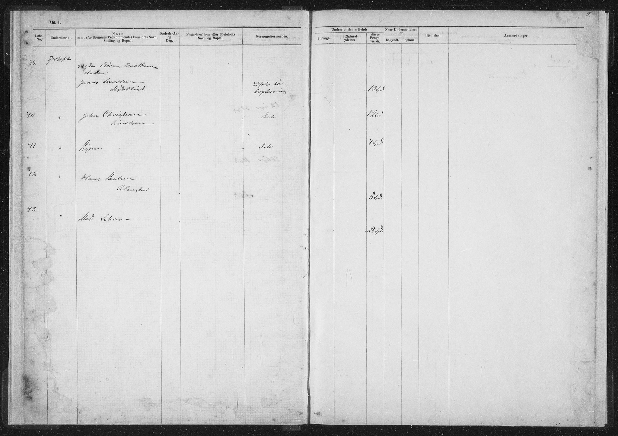 Ministerialprotokoller, klokkerbøker og fødselsregistre - Møre og Romsdal, AV/SAT-A-1454/536/L0514: Parish register (official) no. 536D01, 1840-1875, p. 9