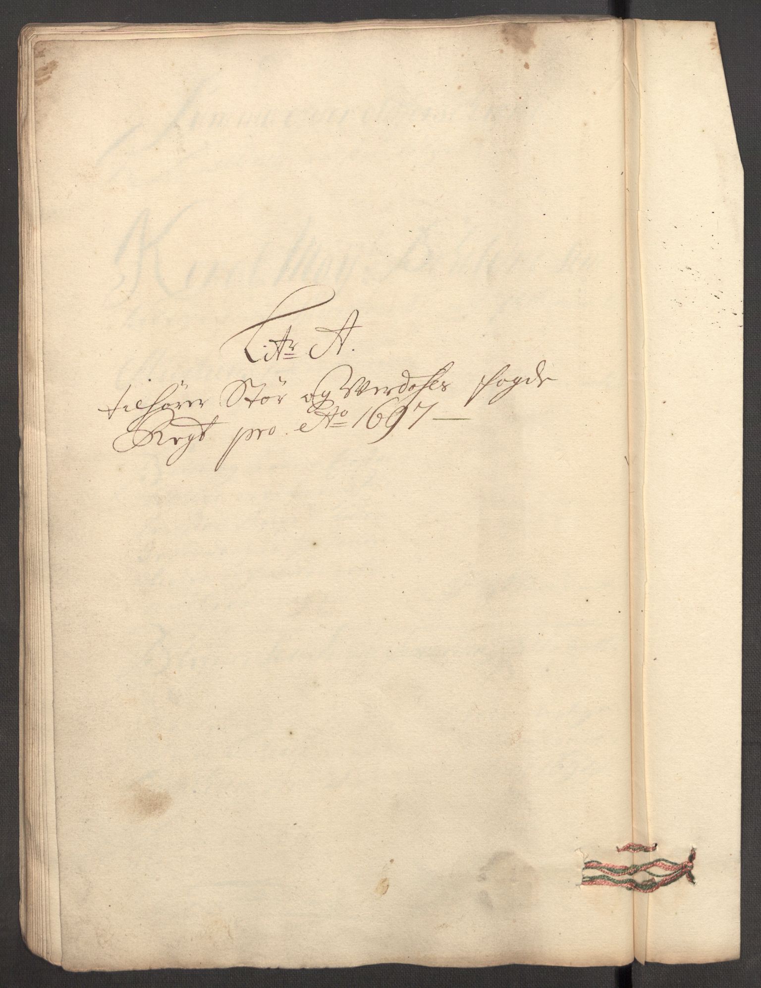 Rentekammeret inntil 1814, Reviderte regnskaper, Fogderegnskap, AV/RA-EA-4092/R62/L4189: Fogderegnskap Stjørdal og Verdal, 1697, p. 50