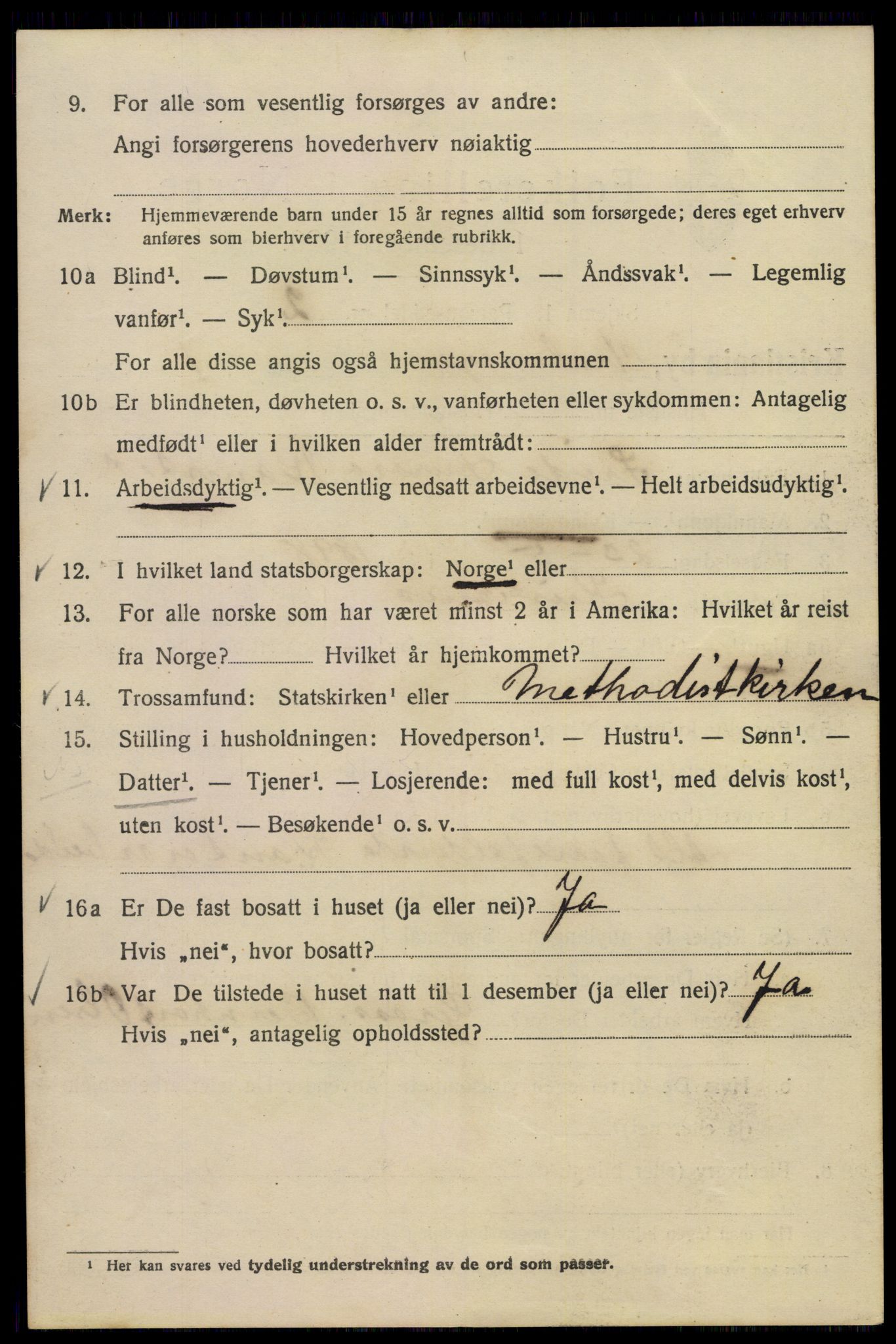 SAO, 1920 census for Kristiania, 1920, p. 181638