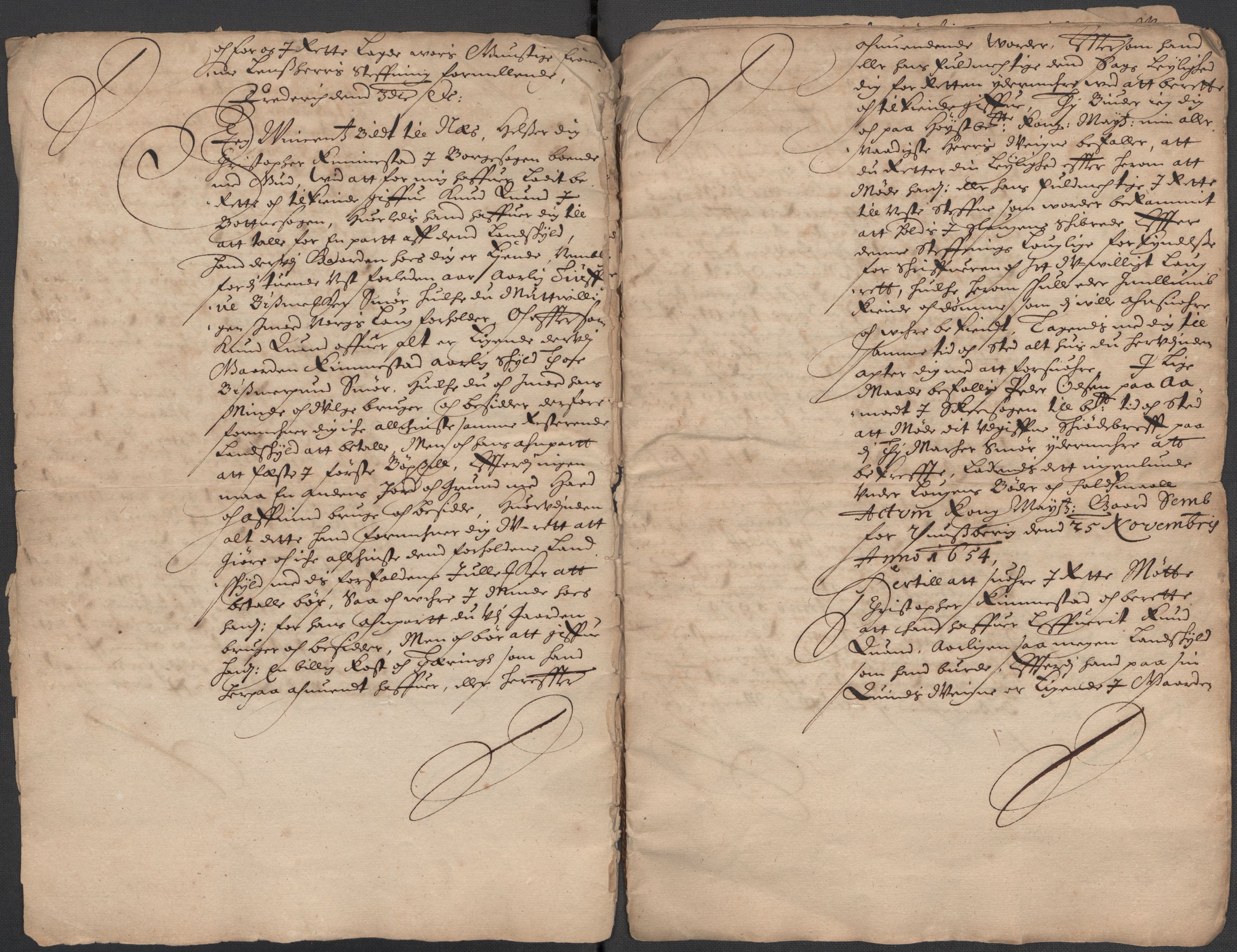 Riksarkivets diplomsamling, AV/RA-EA-5965/F15/L0024: Prestearkiv - Vestfold, 1619-1681, p. 165