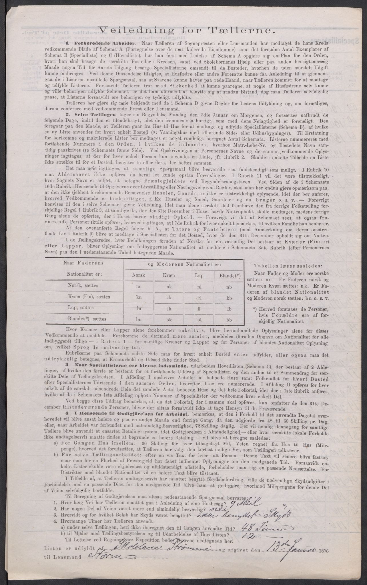 RA, 1875 census for 0236P Nes, 1875, p. 36