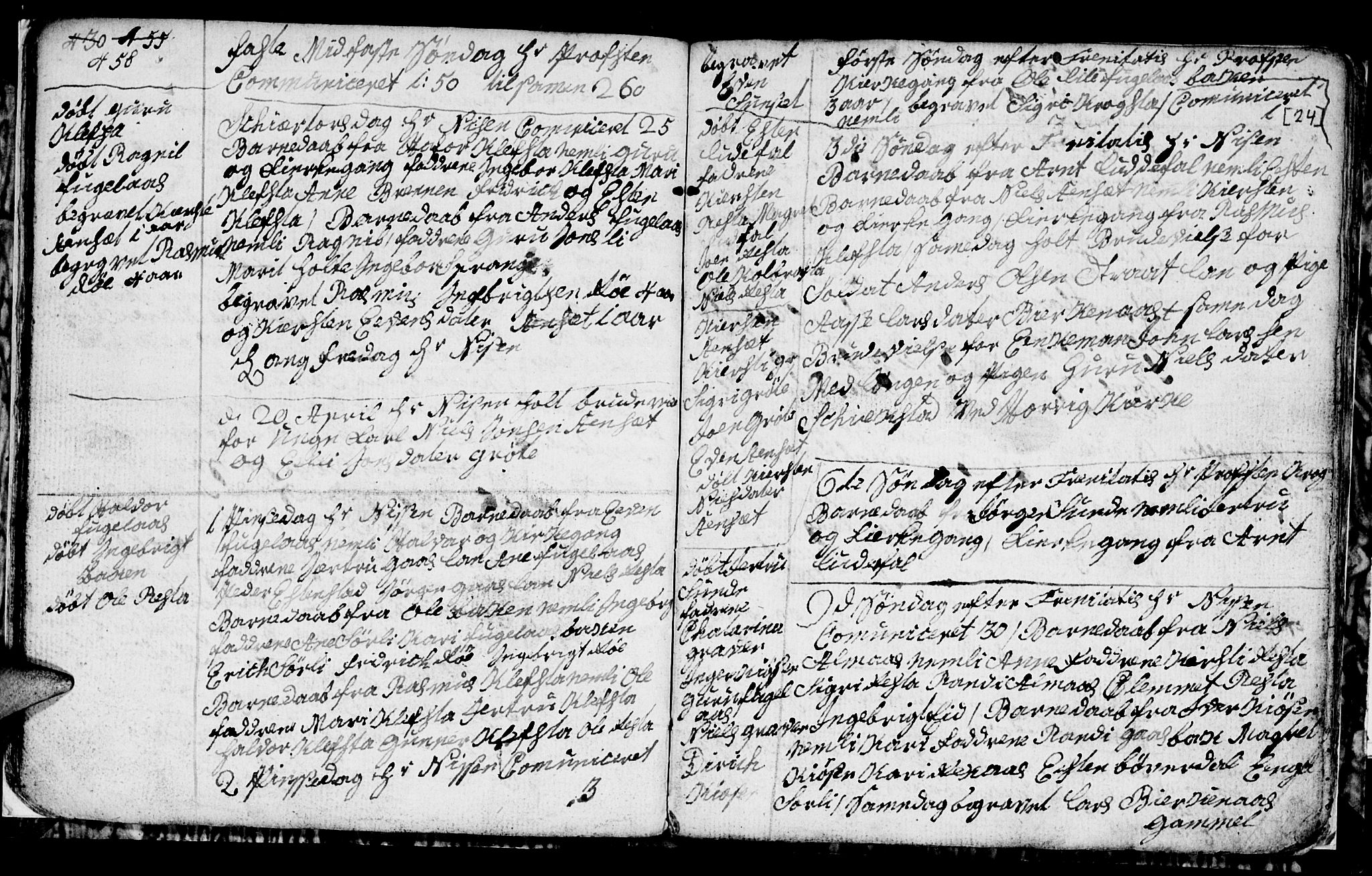 Ministerialprotokoller, klokkerbøker og fødselsregistre - Sør-Trøndelag, SAT/A-1456/694/L1129: Parish register (copy) no. 694C01, 1793-1815, p. 24