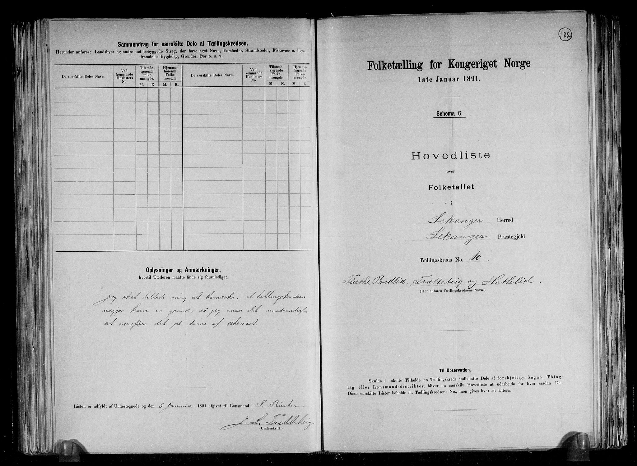 RA, 1891 census for 1419 Leikanger, 1891, p. 24