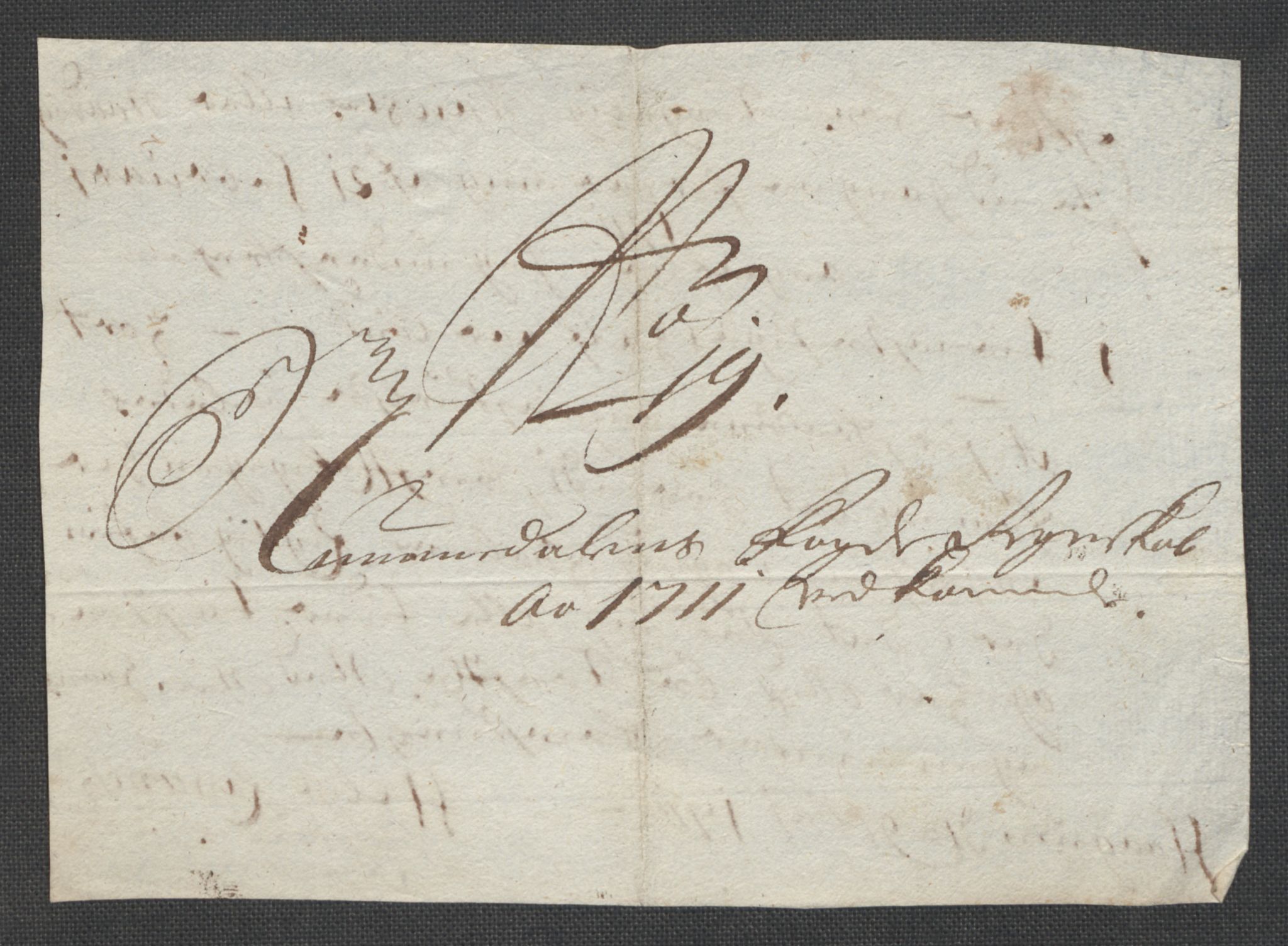 Rentekammeret inntil 1814, Reviderte regnskaper, Fogderegnskap, AV/RA-EA-4092/R64/L4432: Fogderegnskap Namdal, 1711, p. 368