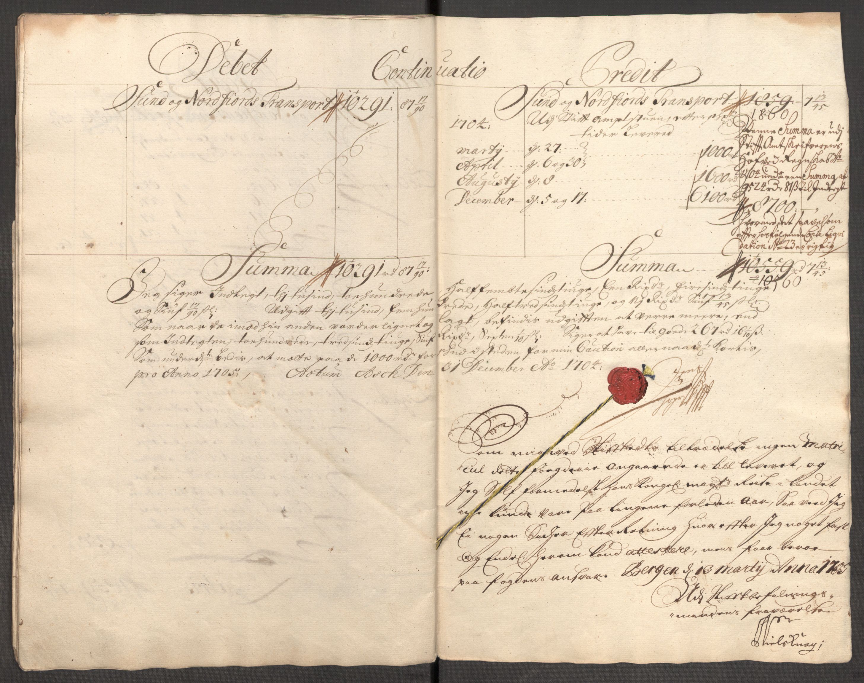 Rentekammeret inntil 1814, Reviderte regnskaper, Fogderegnskap, RA/EA-4092/R53/L3428: Fogderegnskap Sunn- og Nordfjord, 1704, p. 19