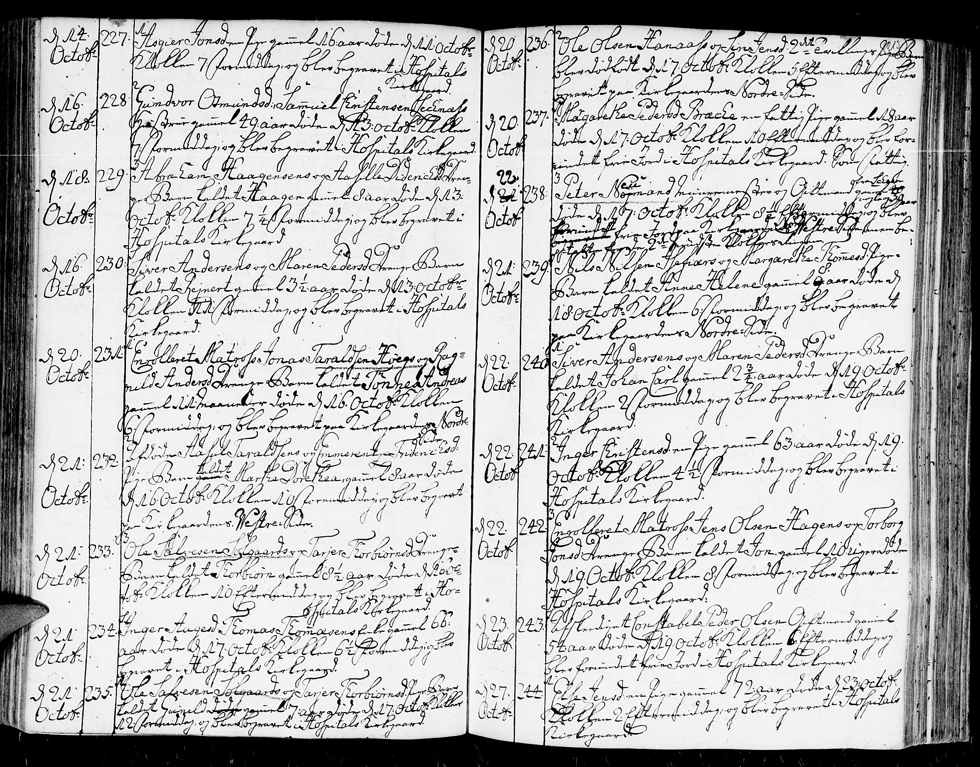 Kristiansand domprosti, AV/SAK-1112-0006/F/Fa/L0004: Parish register (official) no. A 4, 1762-1794, p. 213