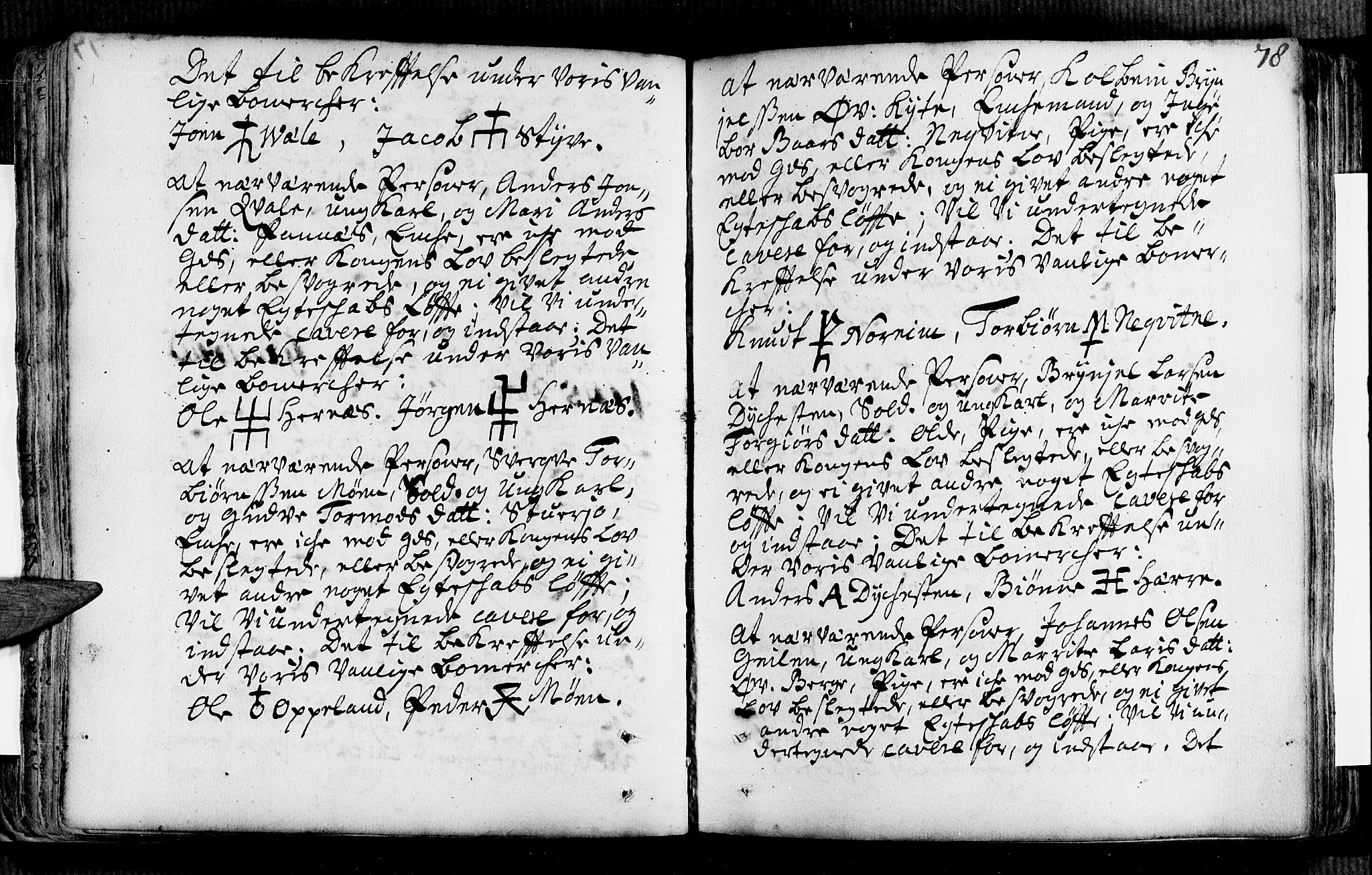 Voss sokneprestembete, AV/SAB-A-79001/H/Haa: Parish register (official) no. A 2, 1709-1730, p. 78