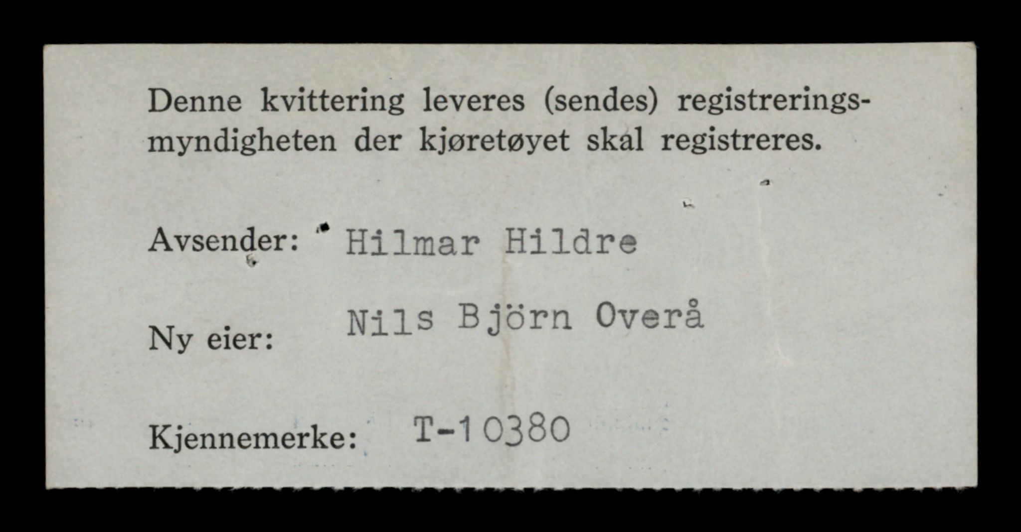 Møre og Romsdal vegkontor - Ålesund trafikkstasjon, SAT/A-4099/F/Fe/L0020: Registreringskort for kjøretøy T 10351 - T 10470, 1927-1998, p. 862
