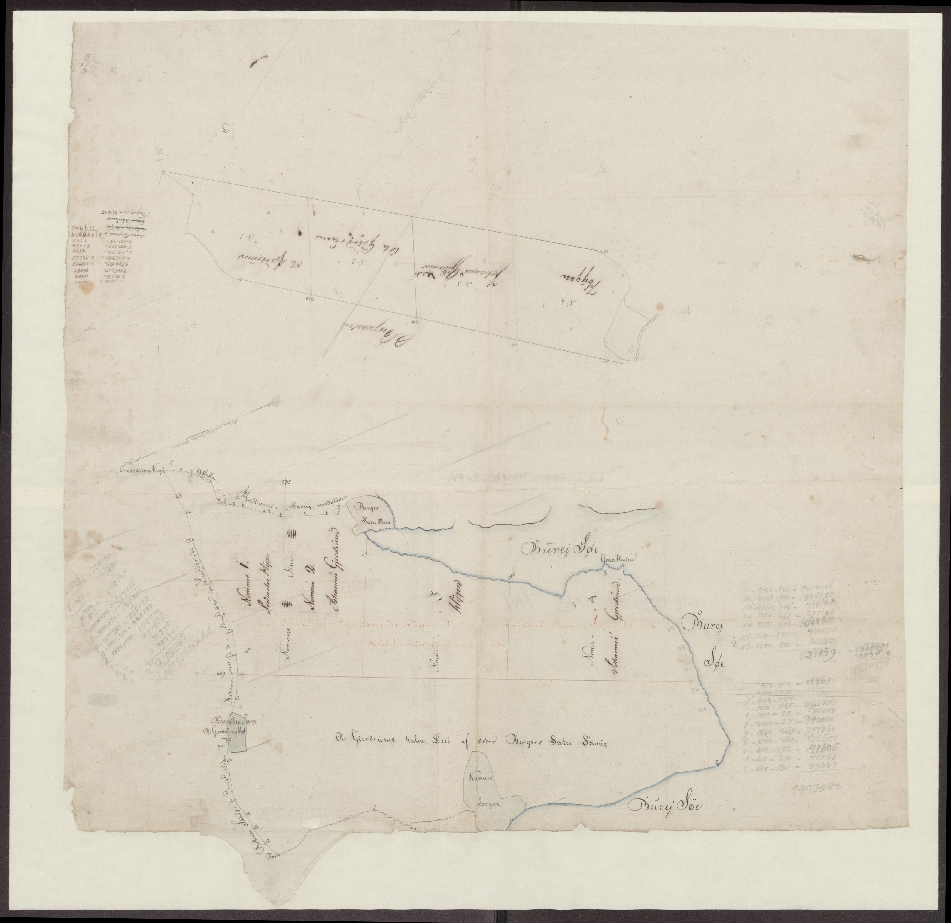 Kartsamlingen - Statsarkivet i Hamar, AV/SAH-KART-001/F/Fa/L0001: Kart, 1629-1992, p. 157