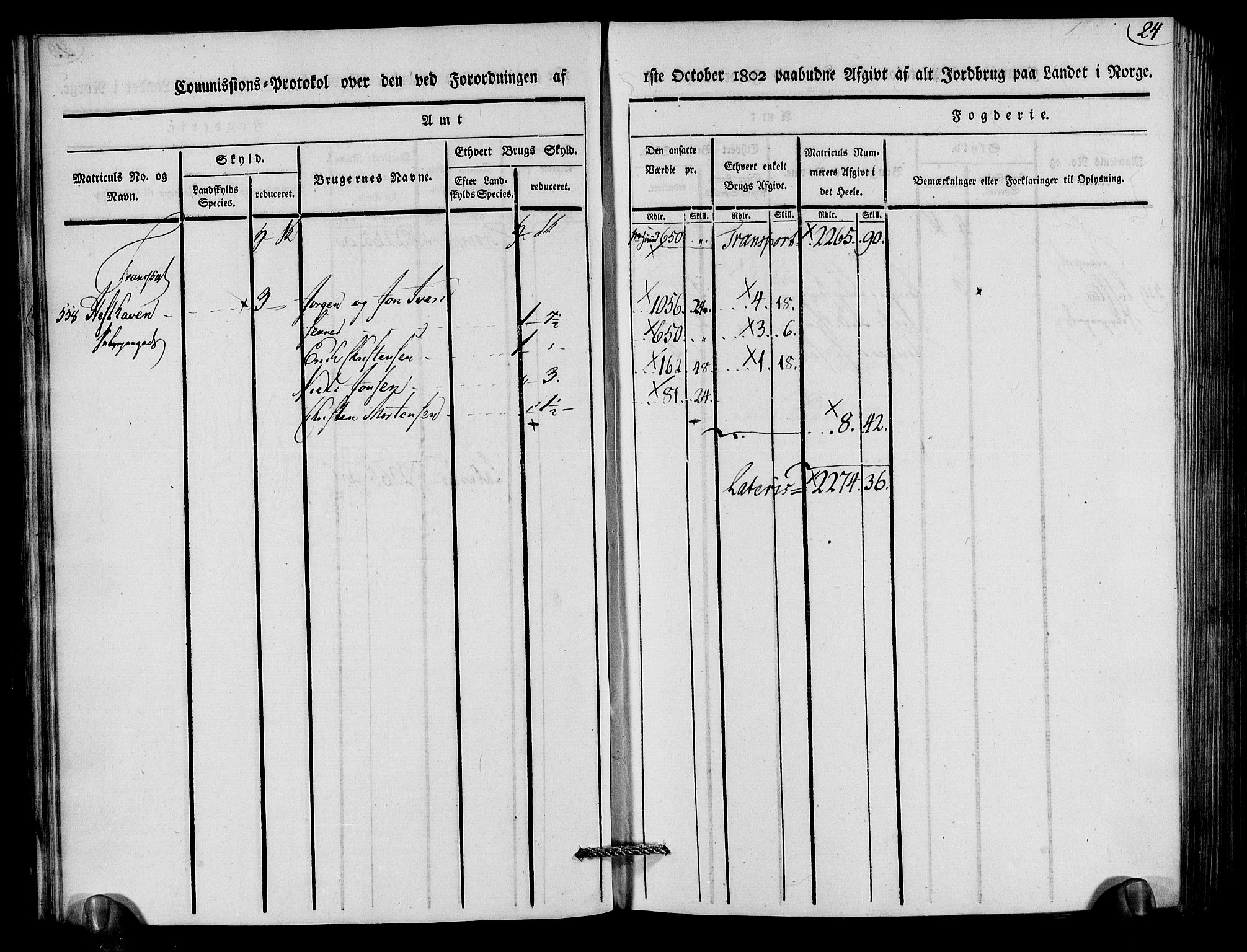 Rentekammeret inntil 1814, Realistisk ordnet avdeling, AV/RA-EA-4070/N/Ne/Nea/L0079: Nedenes fogderi. Kommisjonsprotokoll "Nr. 2", for Strengereid skipreide, 1803, p. 25