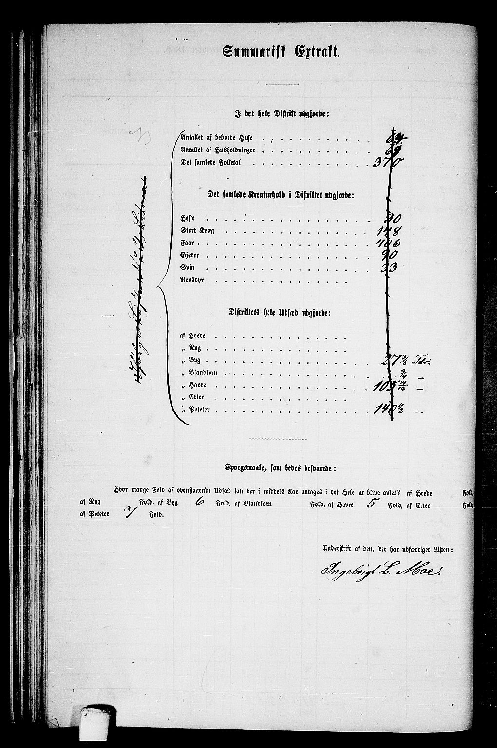 RA, 1865 census for Nærøy, 1865, p. 47