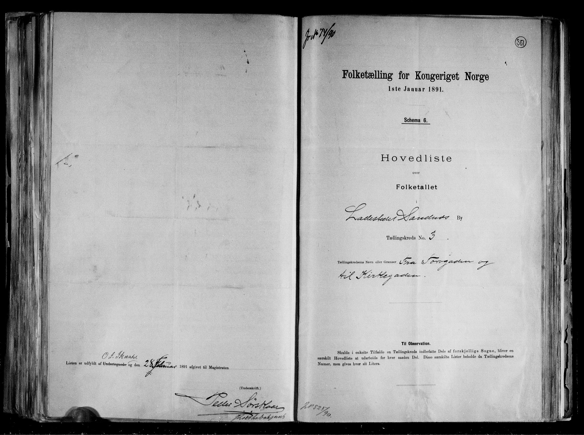 RA, 1891 census for 1102 Sandnes, 1891, p. 8