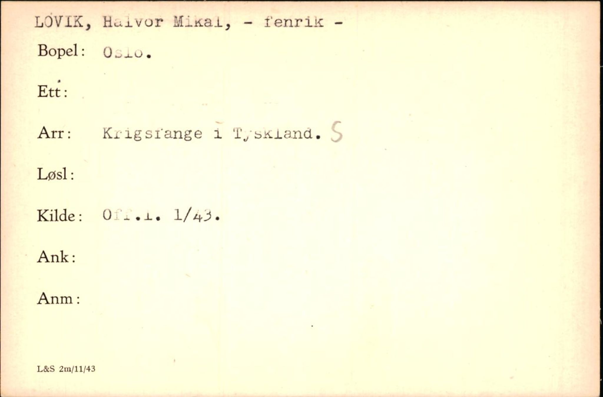 Forsvaret, Forsvarets krigshistoriske avdeling, RA/RAFA-2017/Y/Yf/L0200: II-C-11-2102  -  Norske krigsfanger i Tyskland, 1940-1945, p. 683