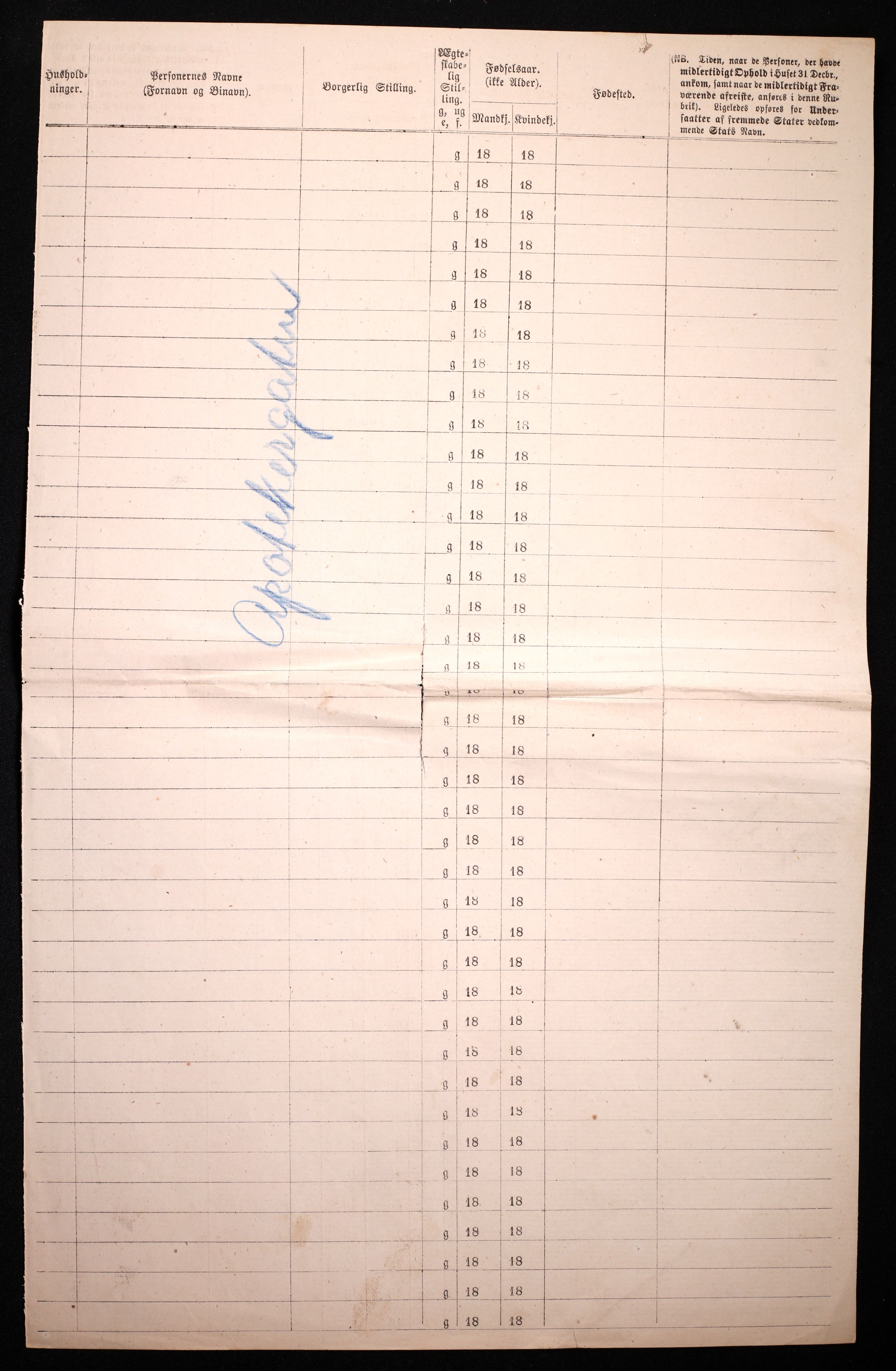 RA, 1870 census for 0301 Kristiania, 1870, p. 178