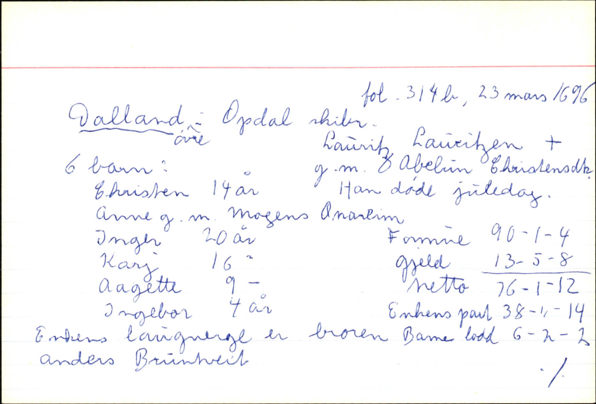 Skiftekort ved Statsarkivet i Bergen, SAB/SKIFTEKORT/004/L0001: Skifteprotokoll nr. 1-2, 1668-1699, p. 617