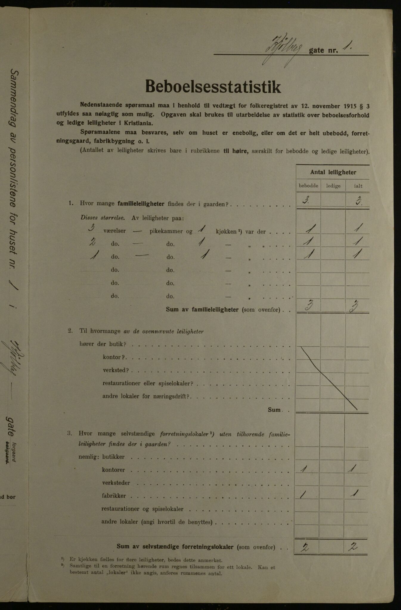 OBA, Municipal Census 1923 for Kristiania, 1923, p. 57853
