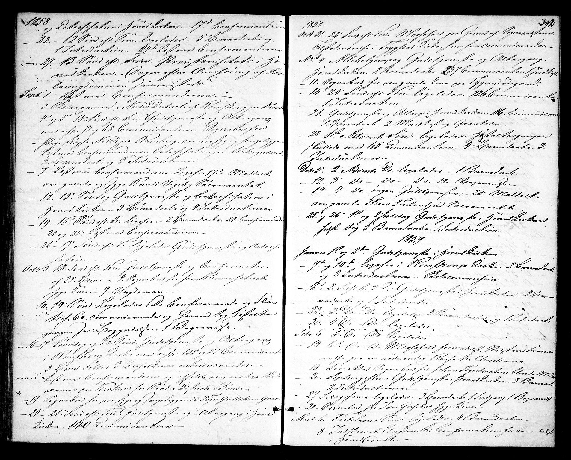 Rødenes prestekontor Kirkebøker, AV/SAO-A-2005/F/Fa/L0006: Parish register (official) no. I 6, 1850-1859, p. 342