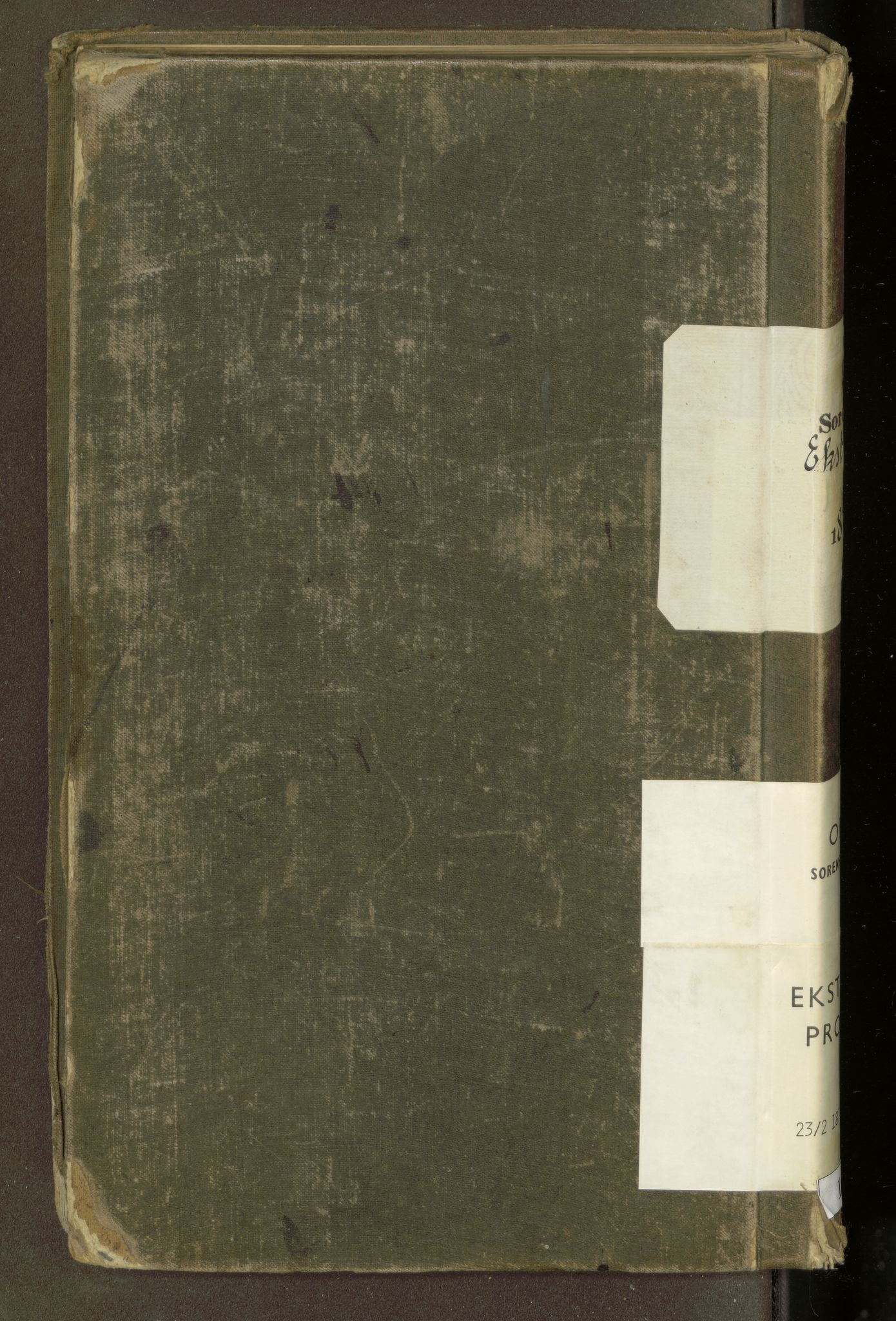 Orkdal sorenskriveri, SAT/A-4169/1/1/1B/L0010: Ekstrarettsprotokoll, 1872-1875