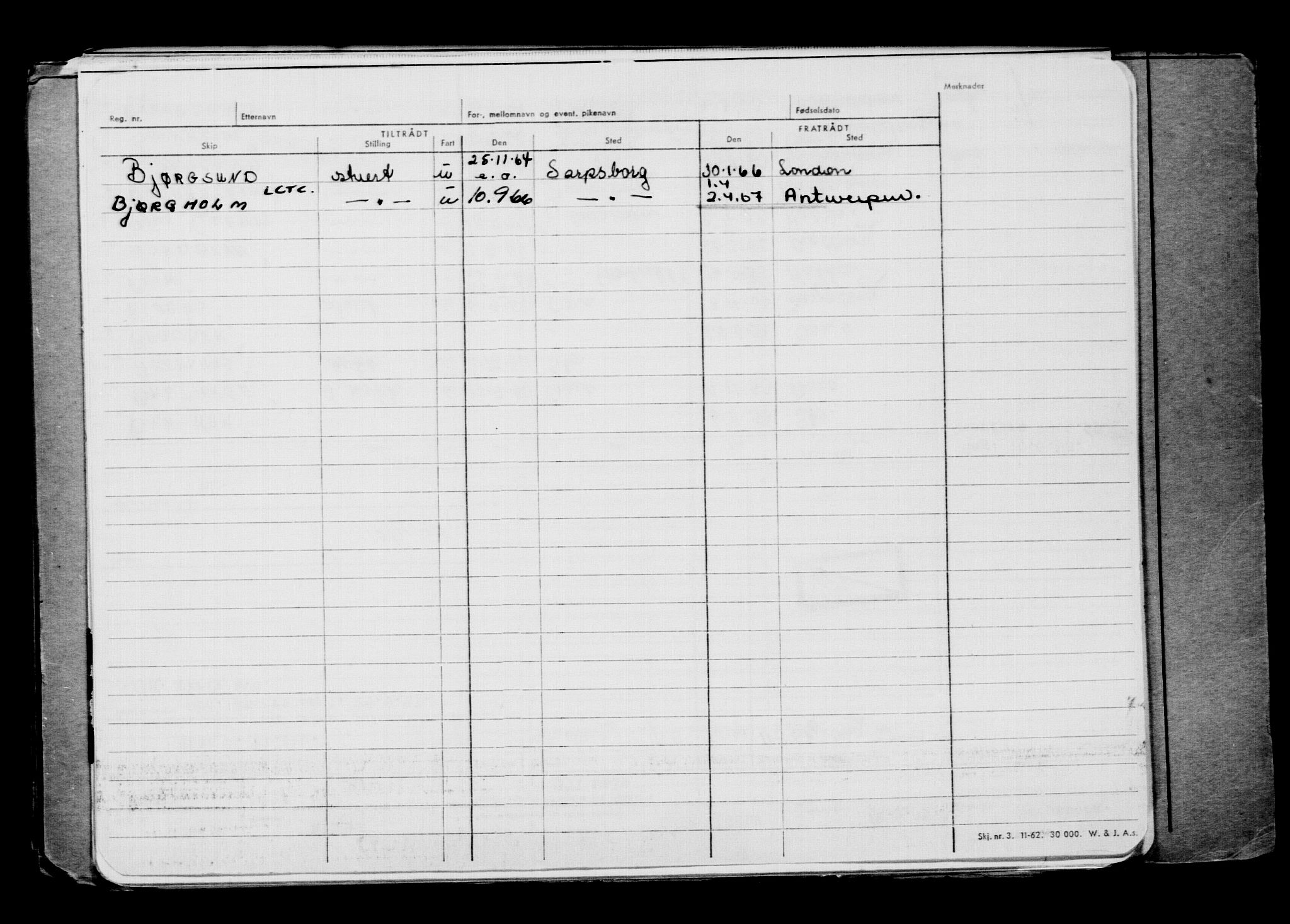 Direktoratet for sjømenn, AV/RA-S-3545/G/Gb/L0129: Hovedkort, 1915, p. 760