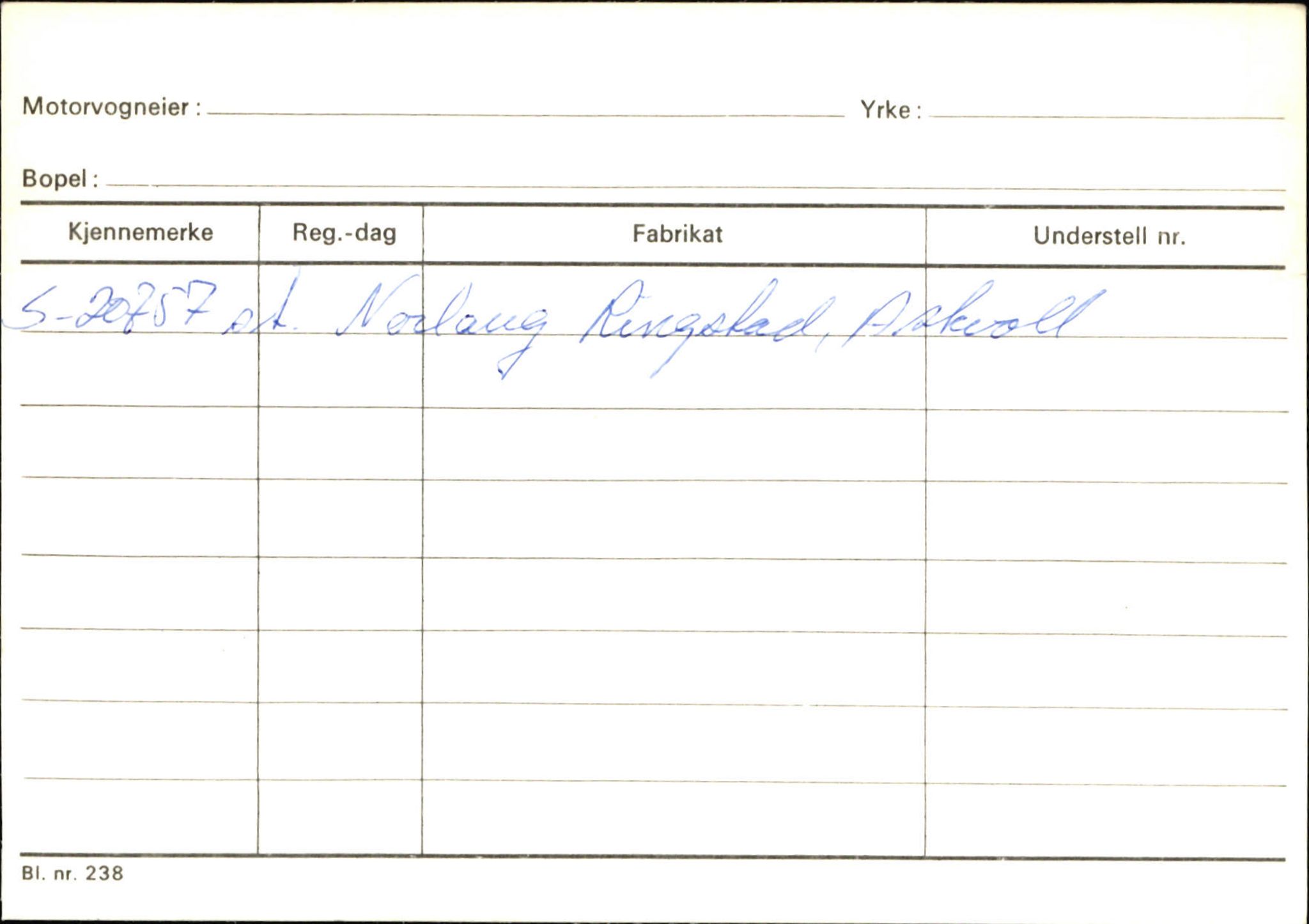 Statens vegvesen, Sogn og Fjordane vegkontor, AV/SAB-A-5301/4/F/L0126: Eigarregister Fjaler M-Å. Leikanger A-Å, 1945-1975, p. 2446