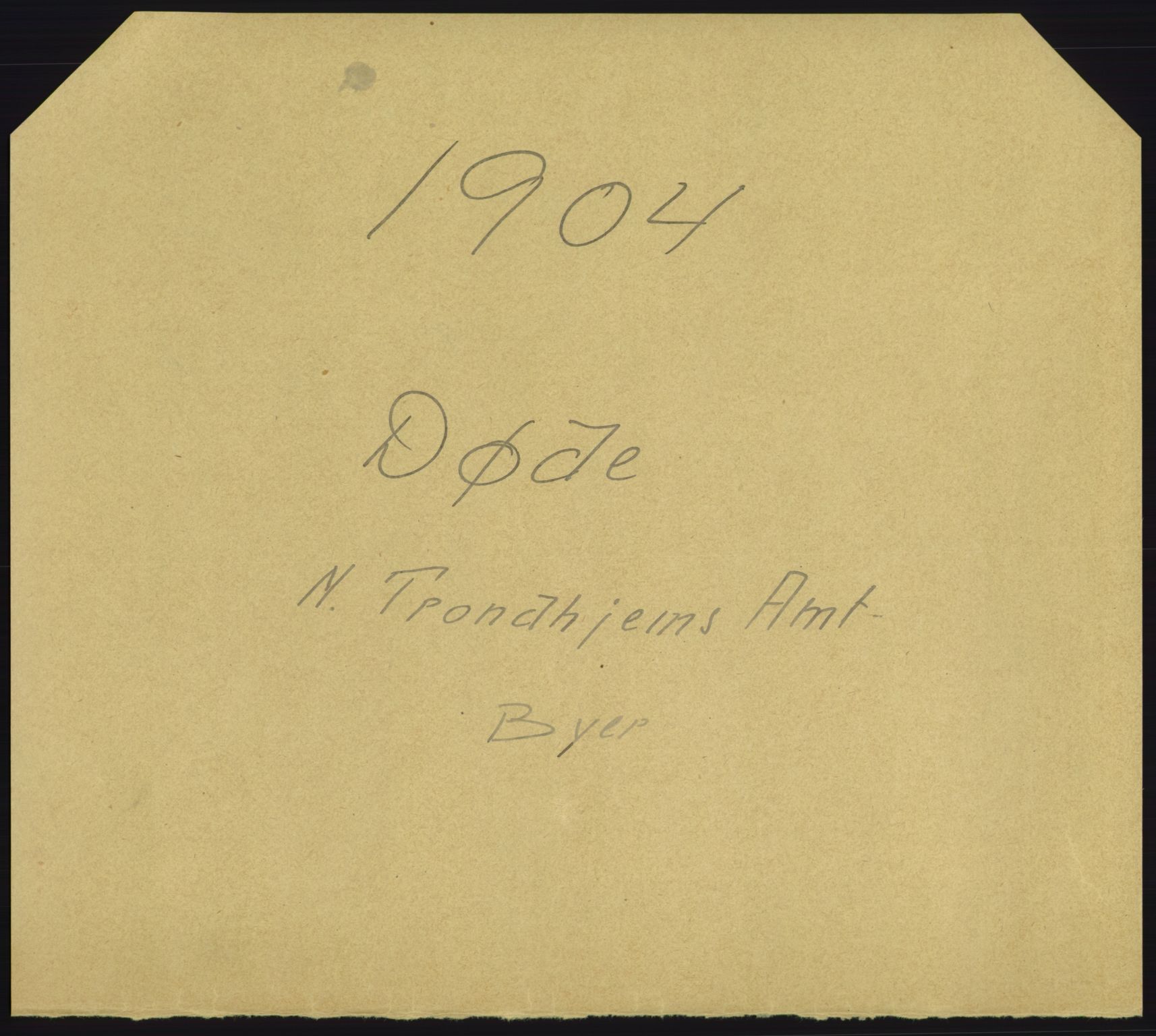 Statistisk sentralbyrå, Sosiodemografiske emner, Befolkning, AV/RA-S-2228/D/Df/Dfa/Dfab/L0019: Nordre Trondhjems amt: Fødte, gifte, døde, 1904, p. 27