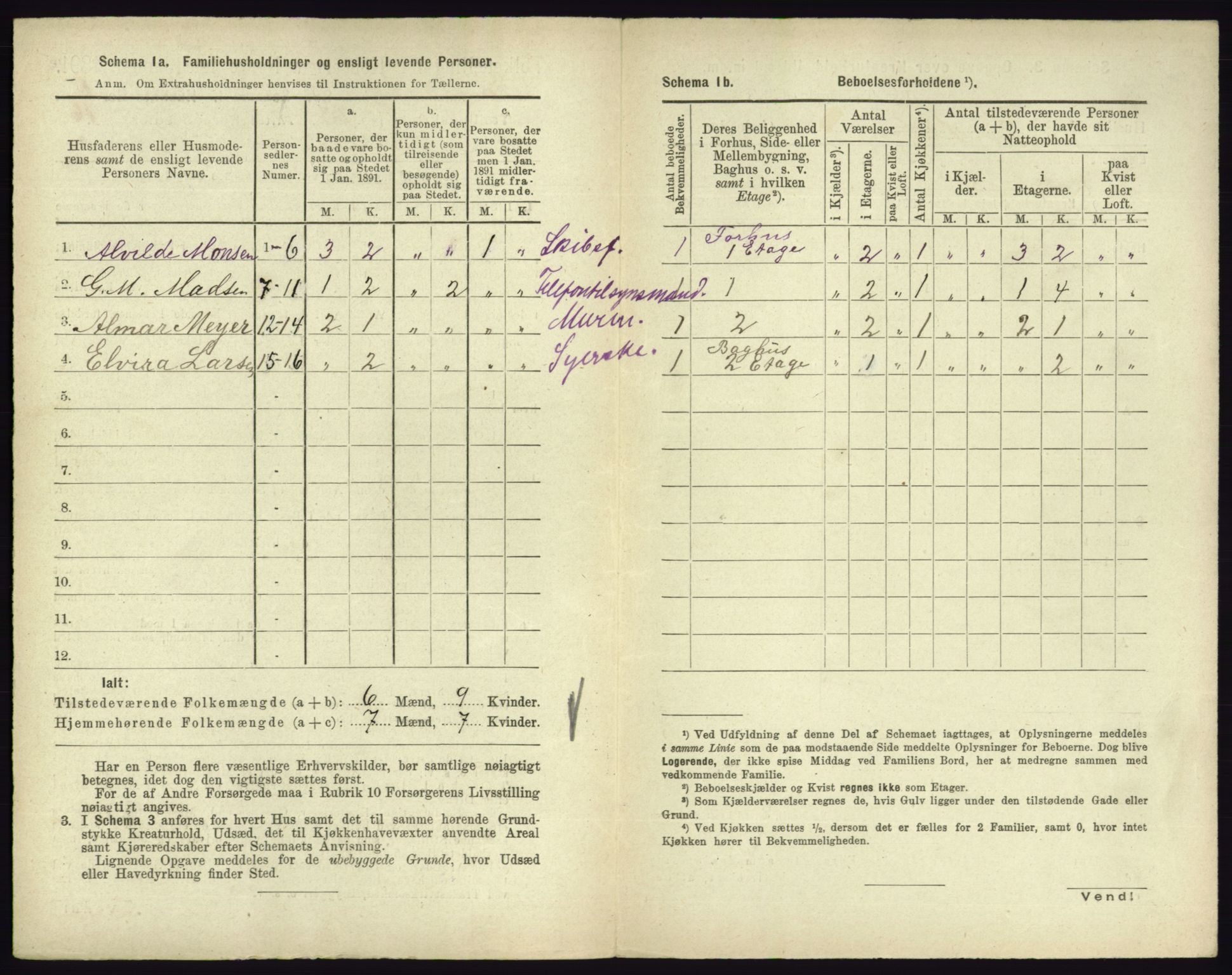 RA, 1891 census for 0705 Tønsberg, 1891, p. 755