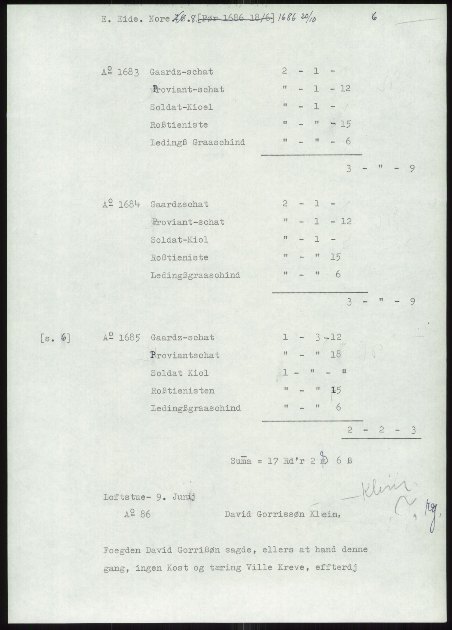 Samlinger til kildeutgivelse, Diplomavskriftsamlingen, AV/RA-EA-4053/H/Ha, p. 1693