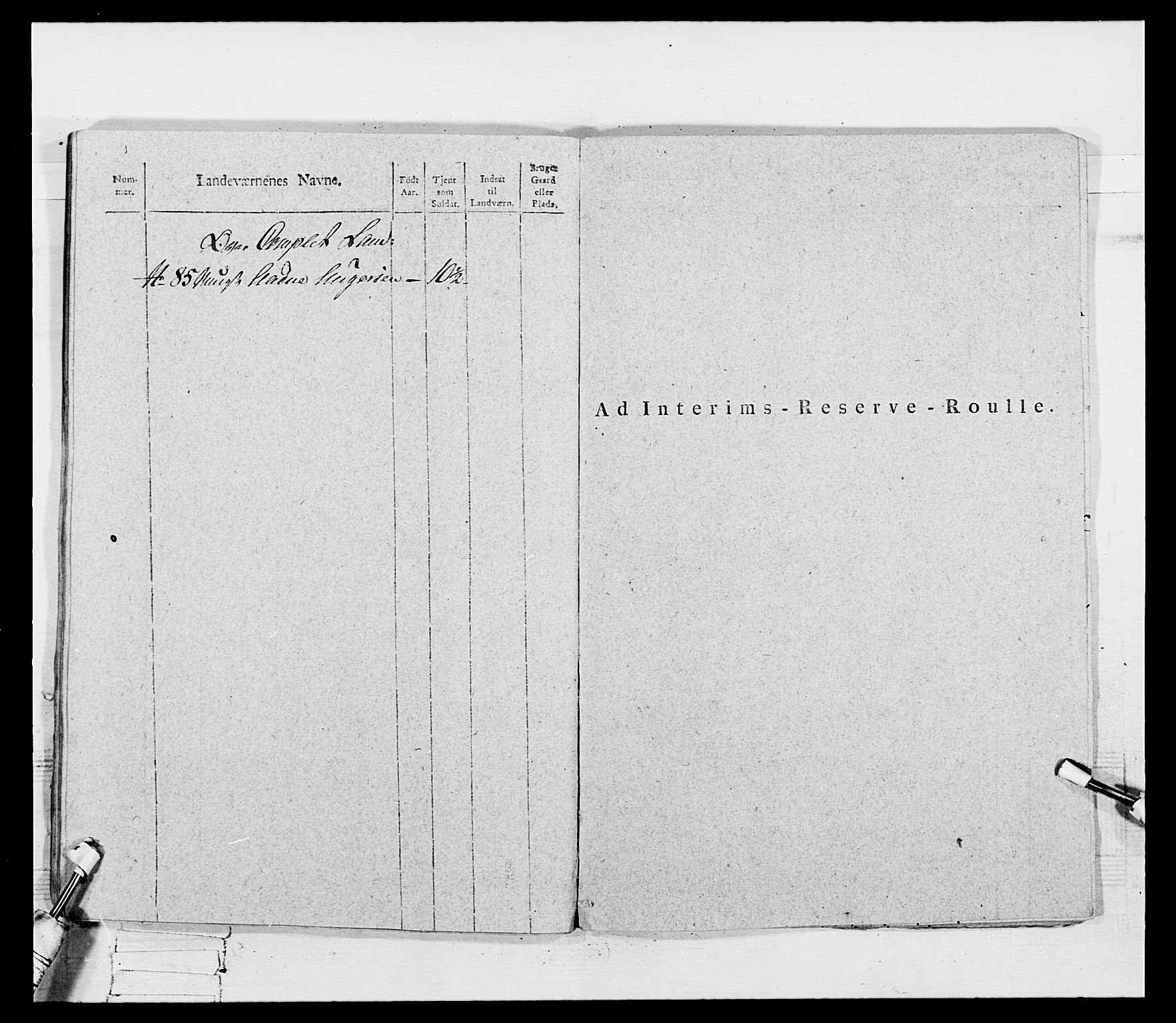 Generalitets- og kommissariatskollegiet, Det kongelige norske kommissariatskollegium, AV/RA-EA-5420/E/Eh/L0116: Telemarkske nasjonale infanteriregiment, 1810, p. 449