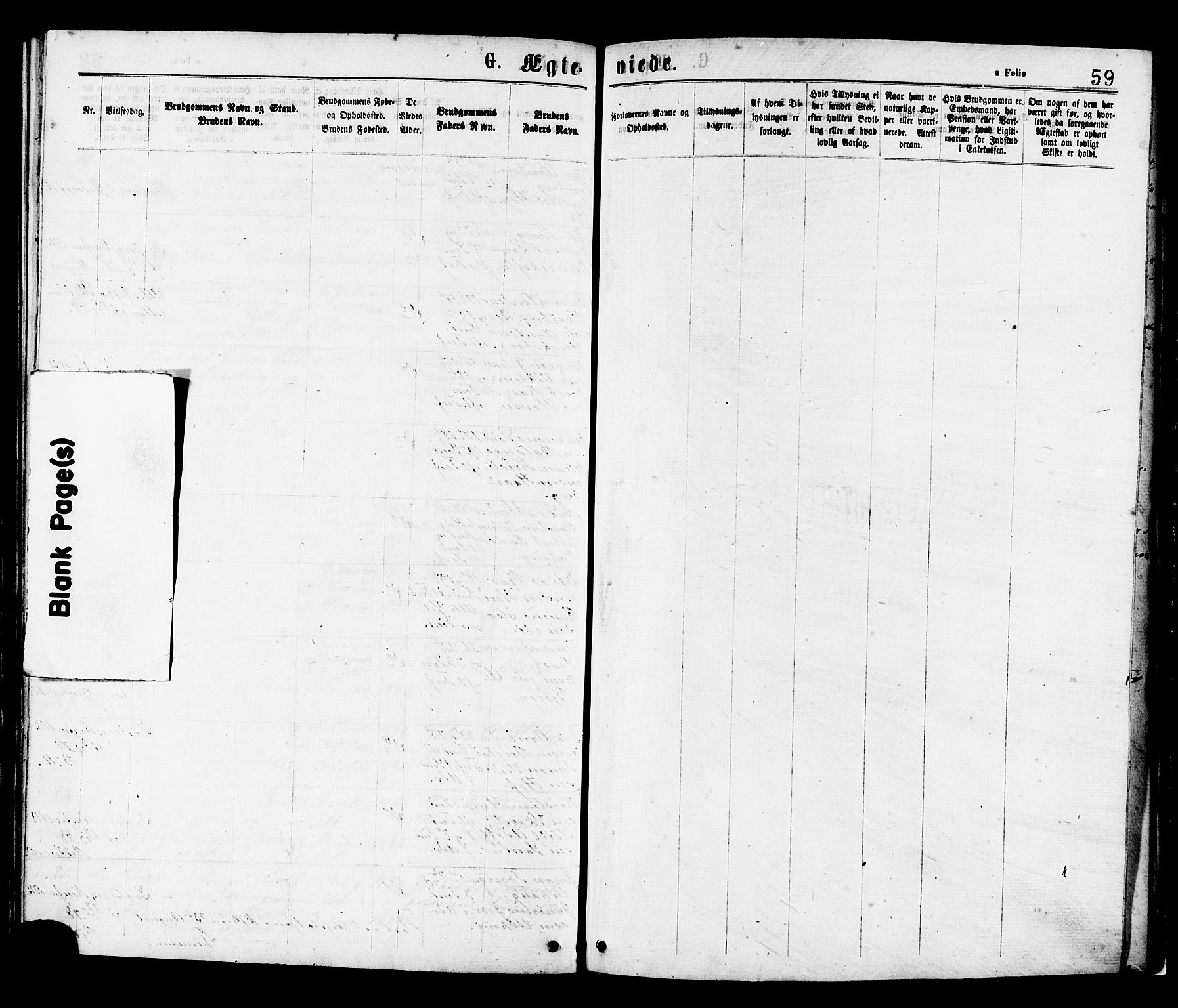 Ministerialprotokoller, klokkerbøker og fødselsregistre - Sør-Trøndelag, AV/SAT-A-1456/659/L0738: Parish register (official) no. 659A08, 1876-1878, p. 59