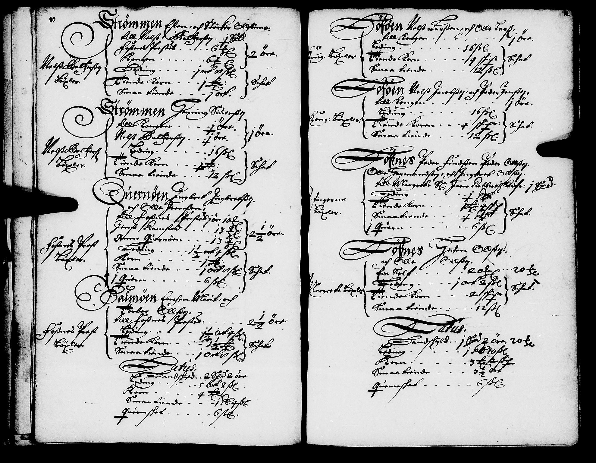 Rentekammeret inntil 1814, Realistisk ordnet avdeling, AV/RA-EA-4070/N/Nb/Nba/L0056: Namdalen len, 1669, p. 10-11
