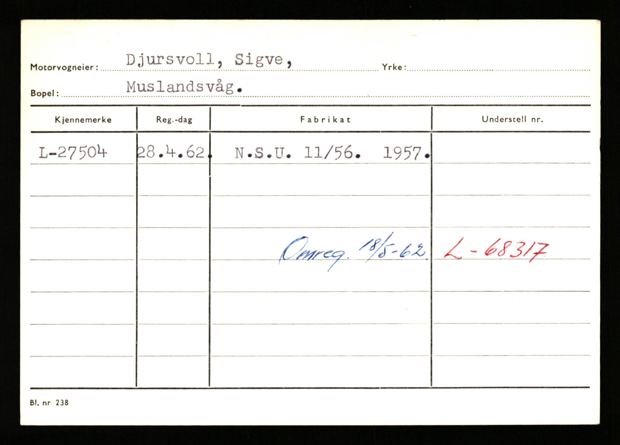 Stavanger trafikkstasjon, AV/SAST-A-101942/0/G/L0005: Registreringsnummer: 23000 - 34245, 1930-1971, p. 1469