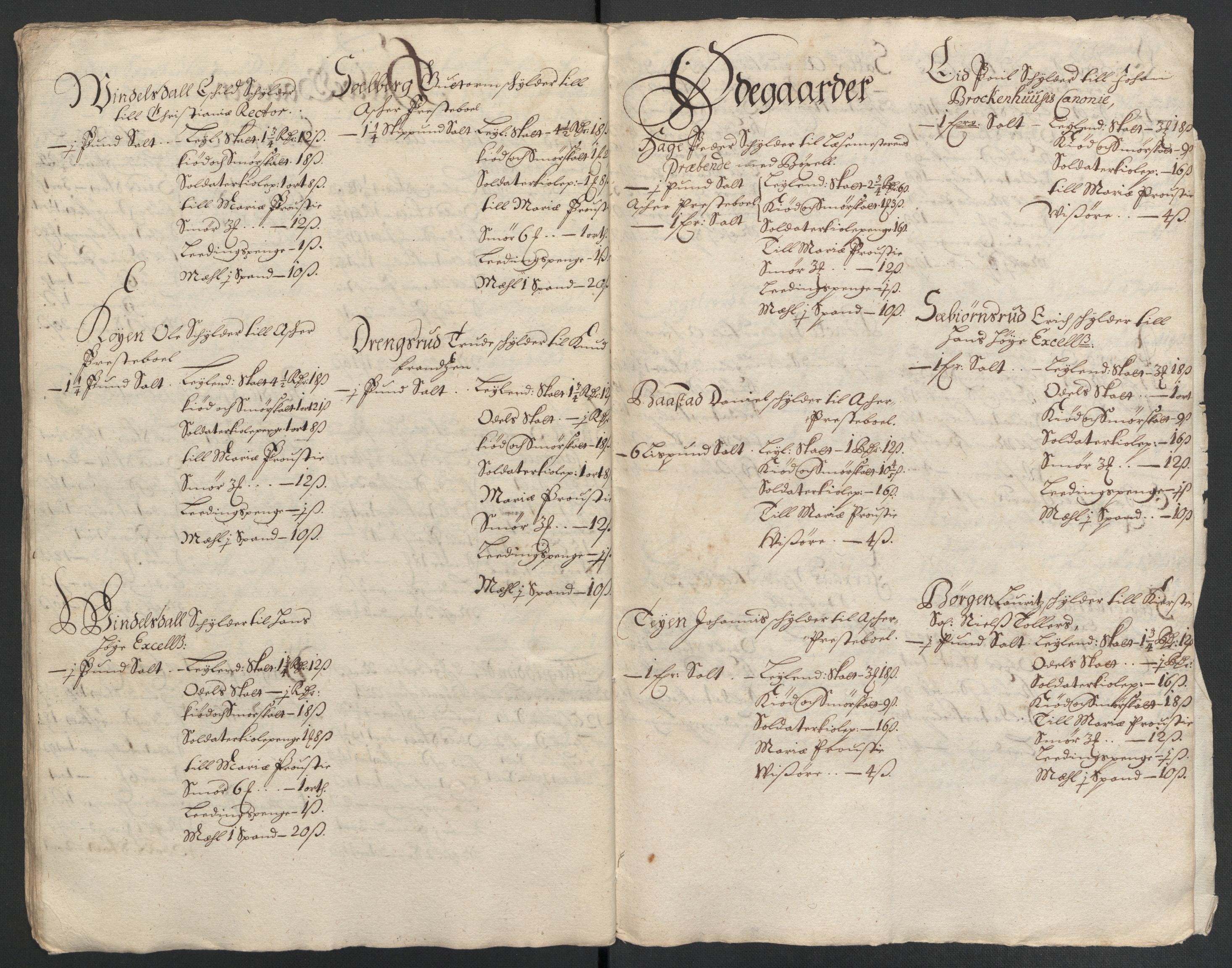 Rentekammeret inntil 1814, Reviderte regnskaper, Fogderegnskap, AV/RA-EA-4092/R08/L0420: Fogderegnskap Aker, 1682-1691, p. 152