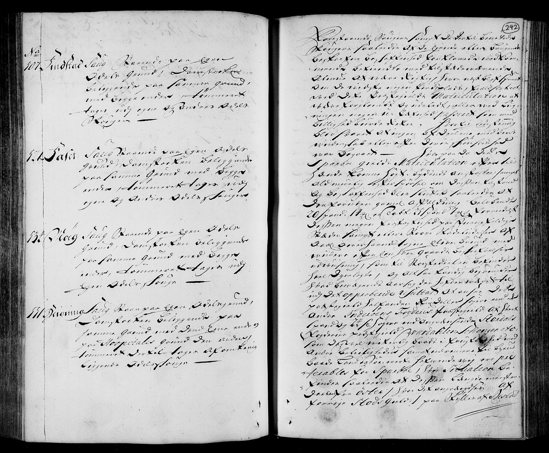 Rentekammeret inntil 1814, Realistisk ordnet avdeling, RA/EA-4070/N/Nb/Nbf/L0166: Inderøy eksaminasjonsprotokoll, 1723, p. 246