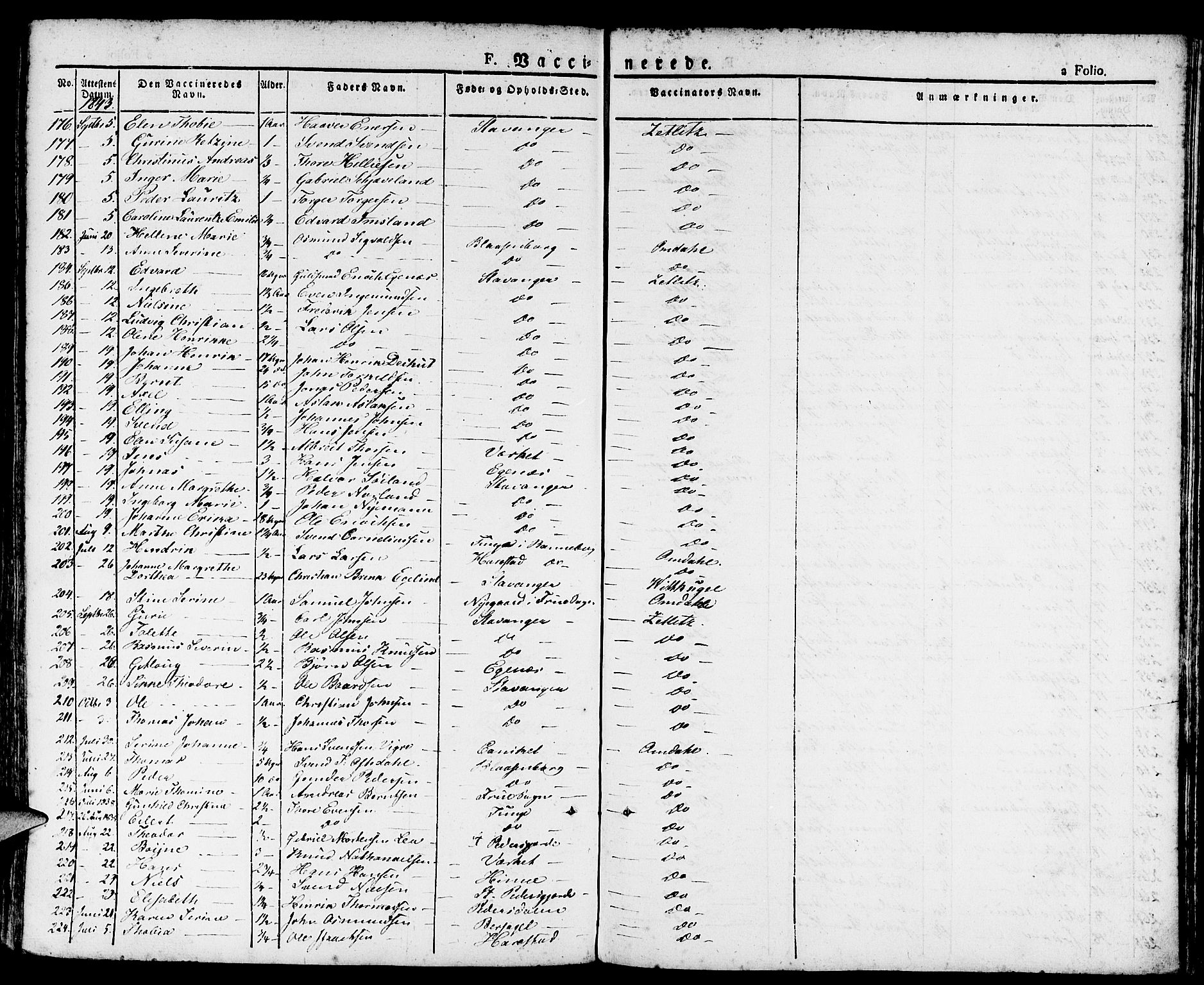 Domkirken sokneprestkontor, AV/SAST-A-101812/001/30/30BA/L0011: Parish register (official) no. A 11, 1832-1856