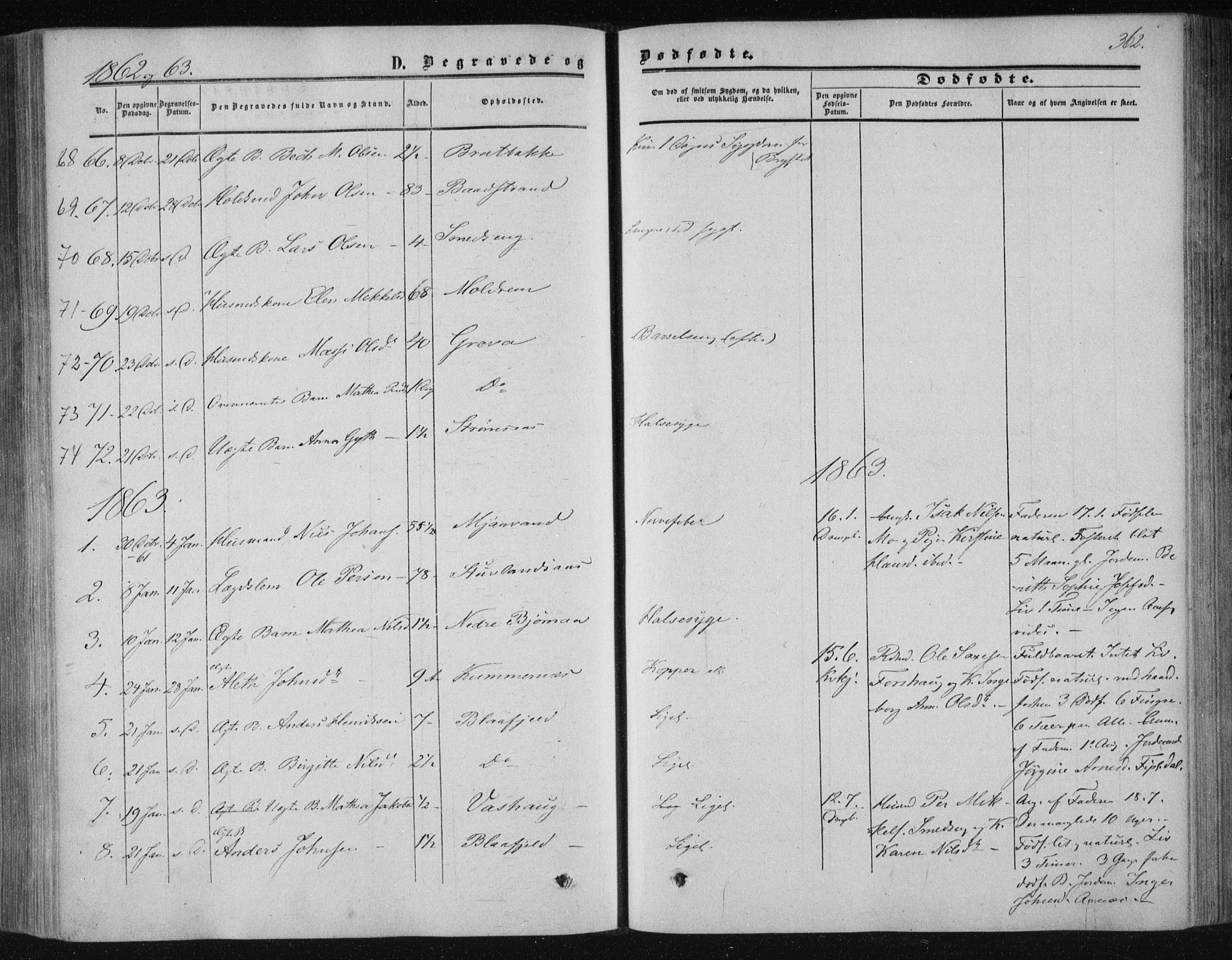 Ministerialprotokoller, klokkerbøker og fødselsregistre - Nordland, SAT/A-1459/820/L0293: Parish register (official) no. 820A14, 1855-1865, p. 362