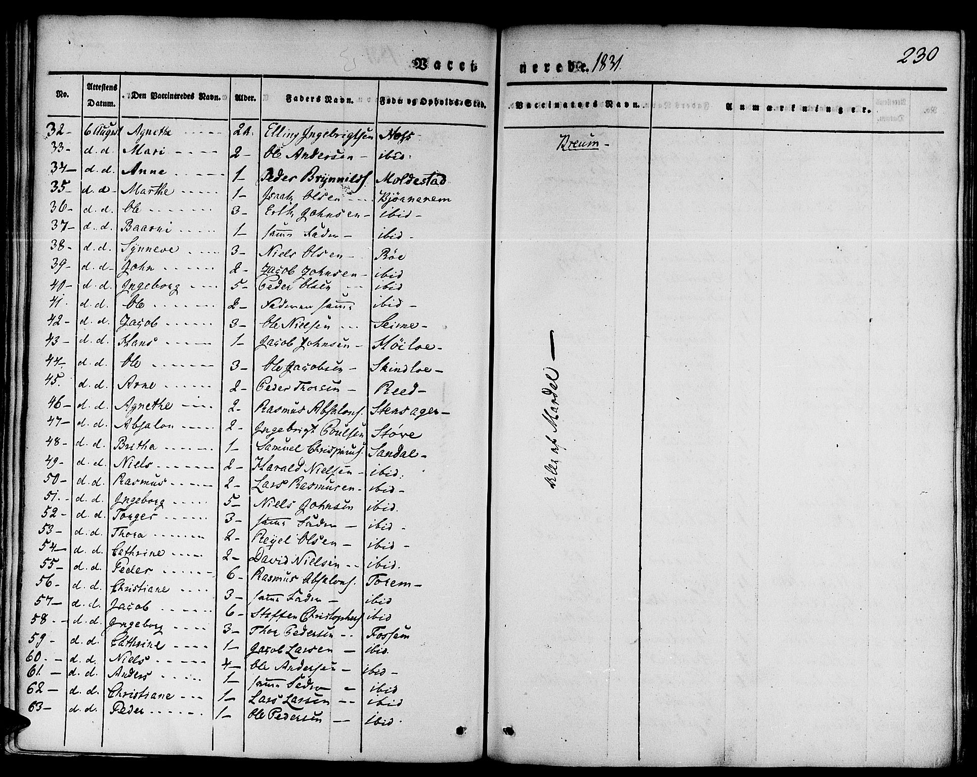 Gloppen sokneprestembete, SAB/A-80101/H/Haa/Haaa/L0007: Parish register (official) no. A 7, 1827-1837, p. 230